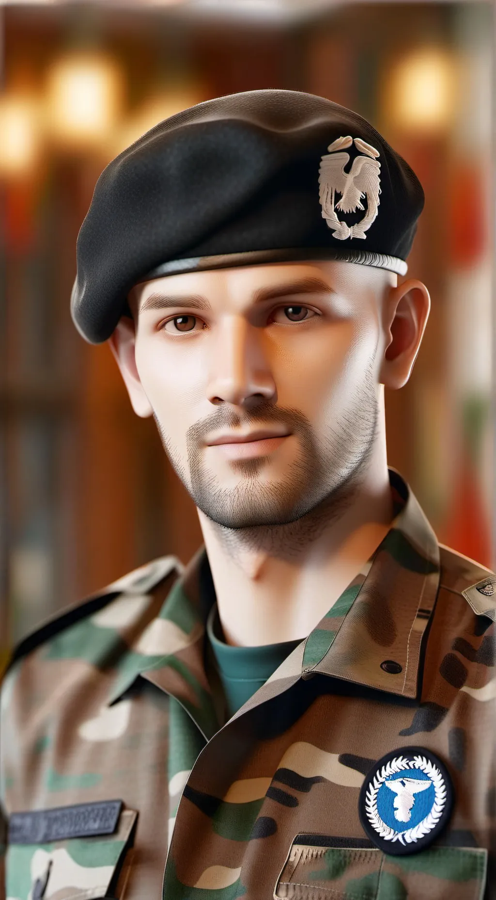 ai character: Ssgt Winters background