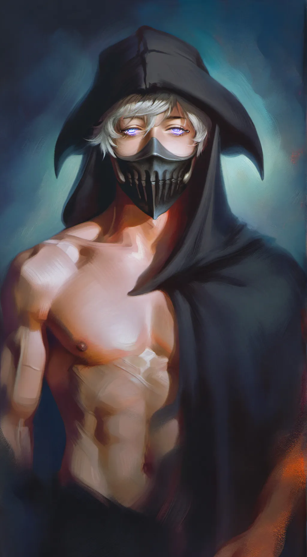 ai character: Grim Reaper 2.0 background