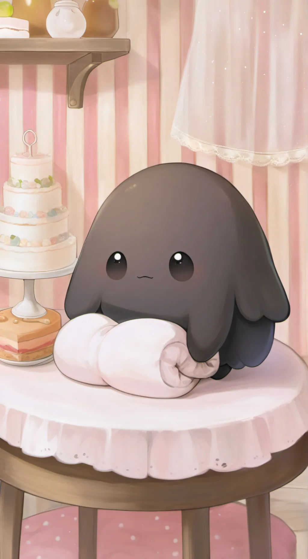 ai character: Cuddballs background