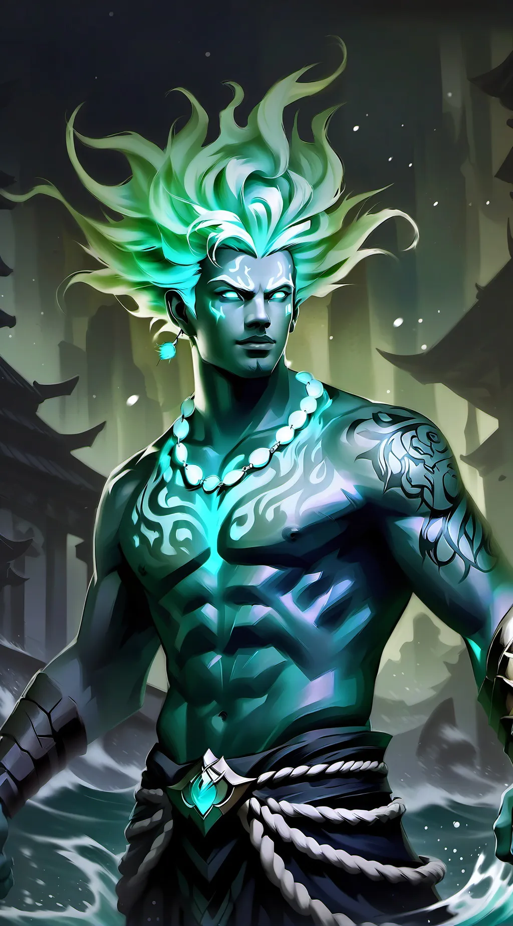 ai character: Caspian background