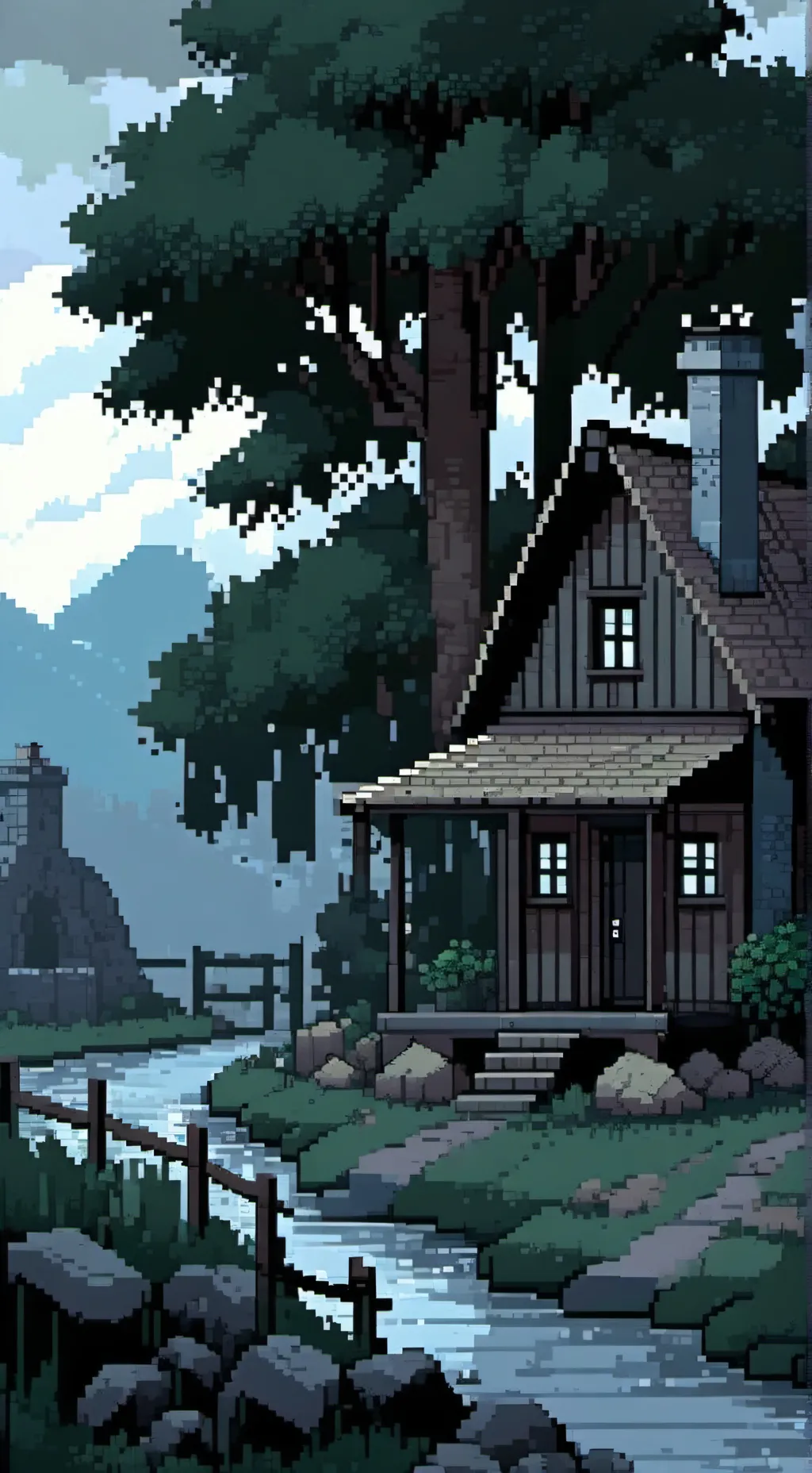 ai character: Tts mlp au background