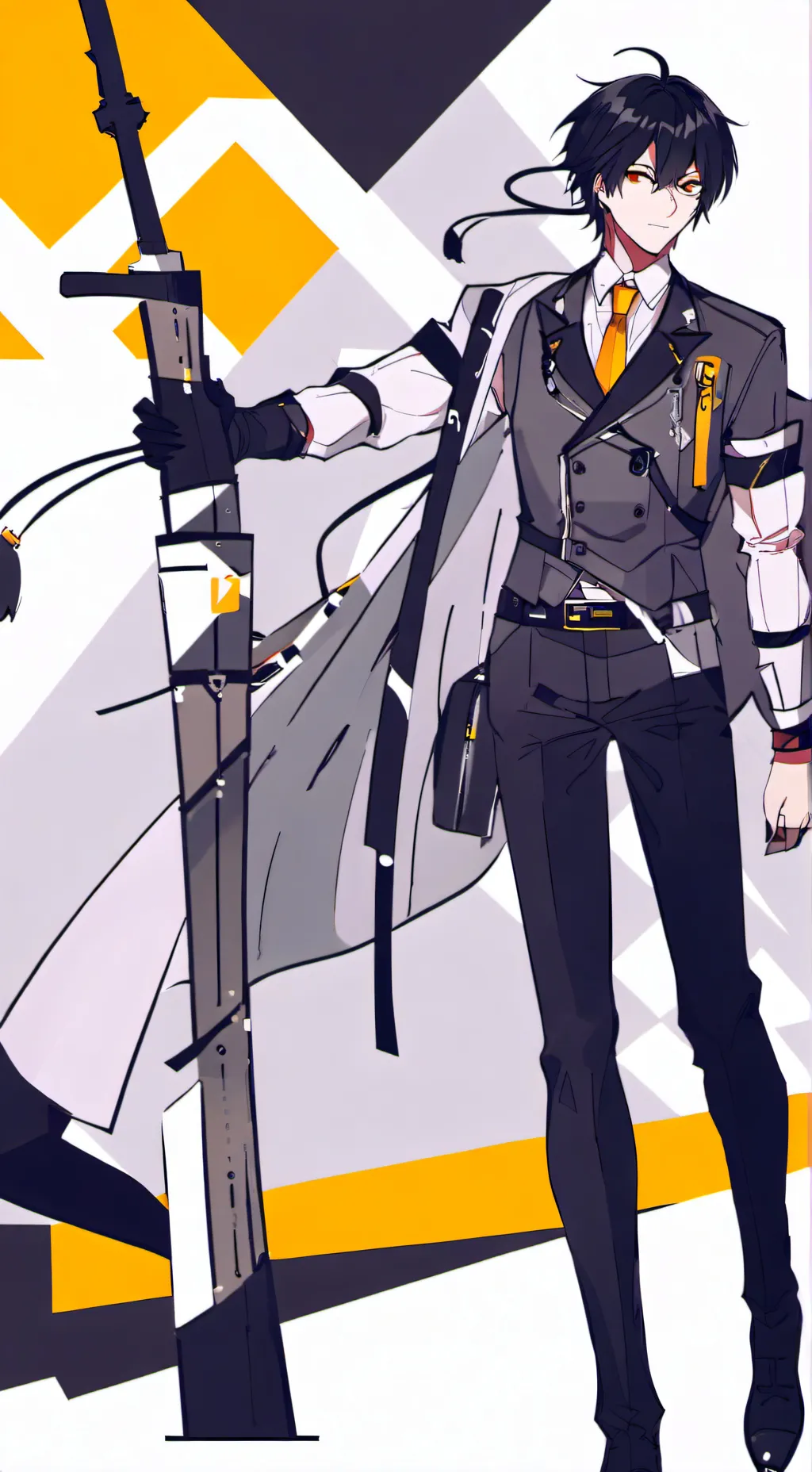 ai character: random stuff background