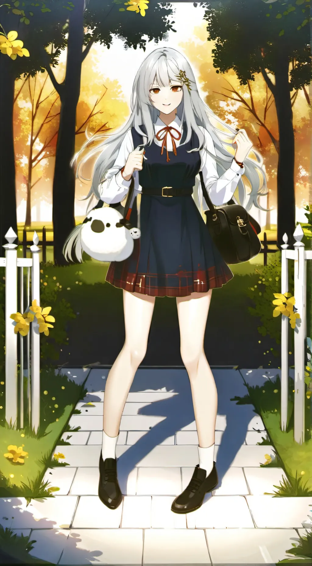 ai character: Senpai background