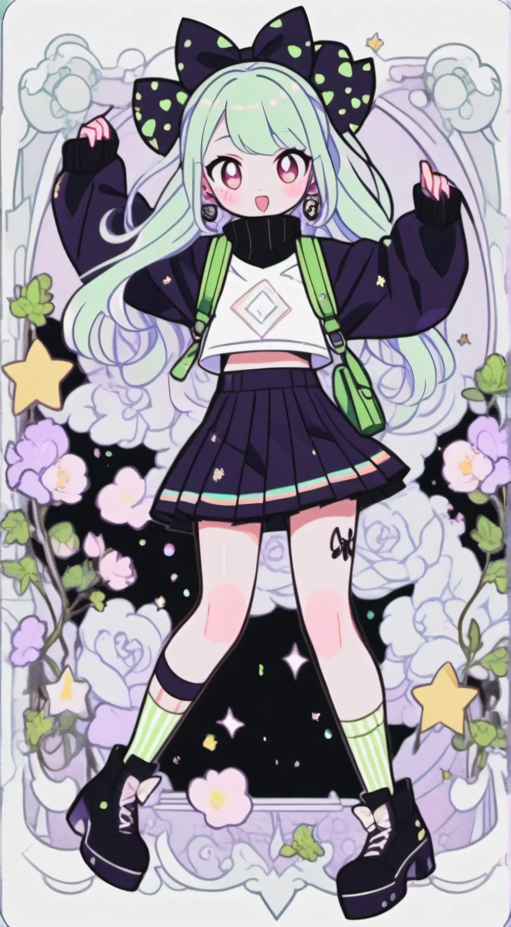 ai character: Ainsu  background