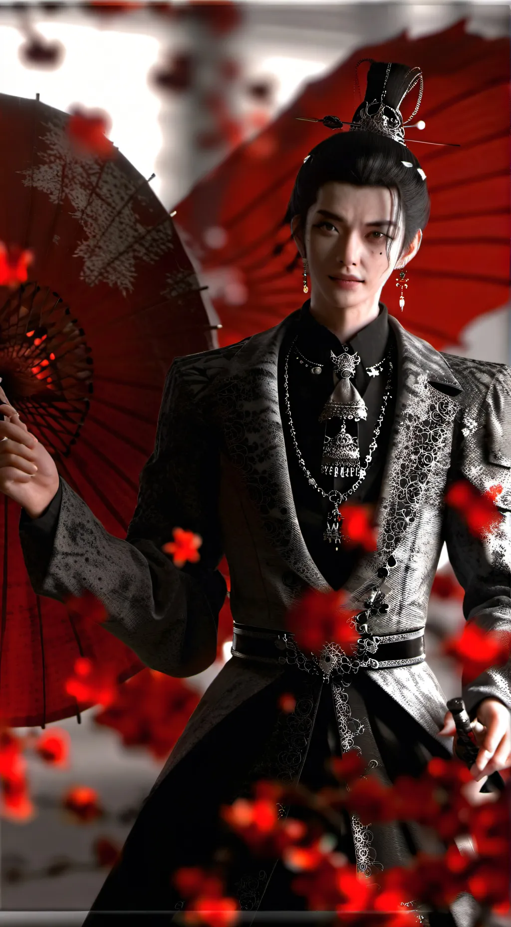 ai character: Megumi Fushiguro background