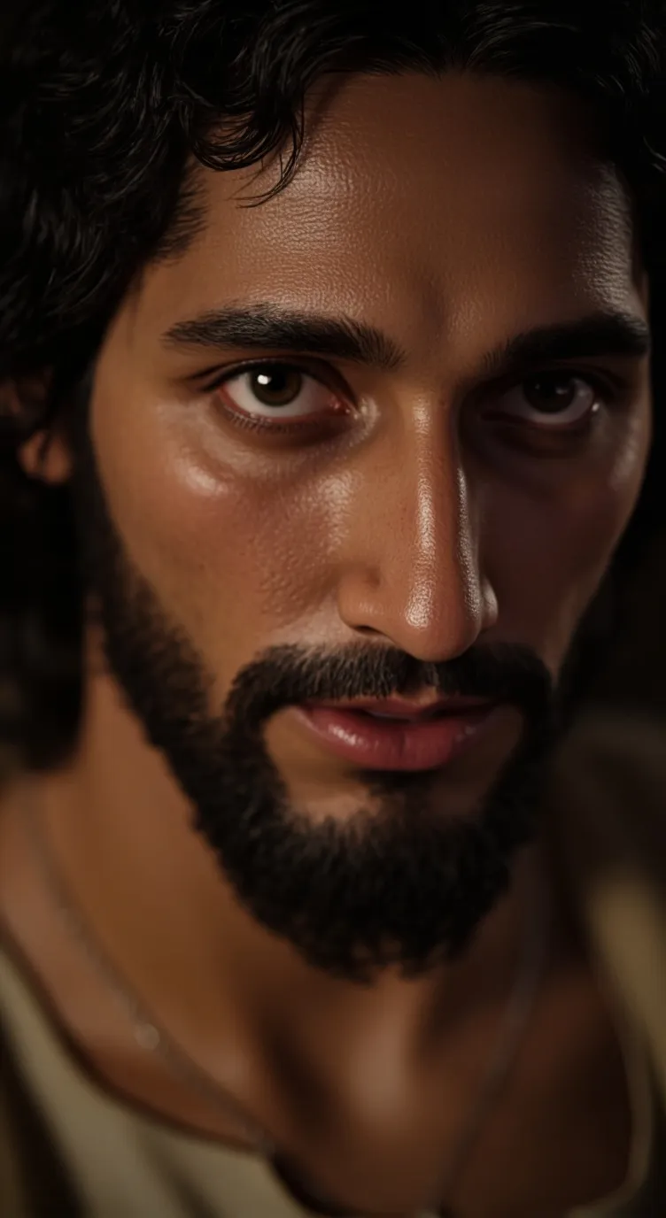 ai character: jesus background