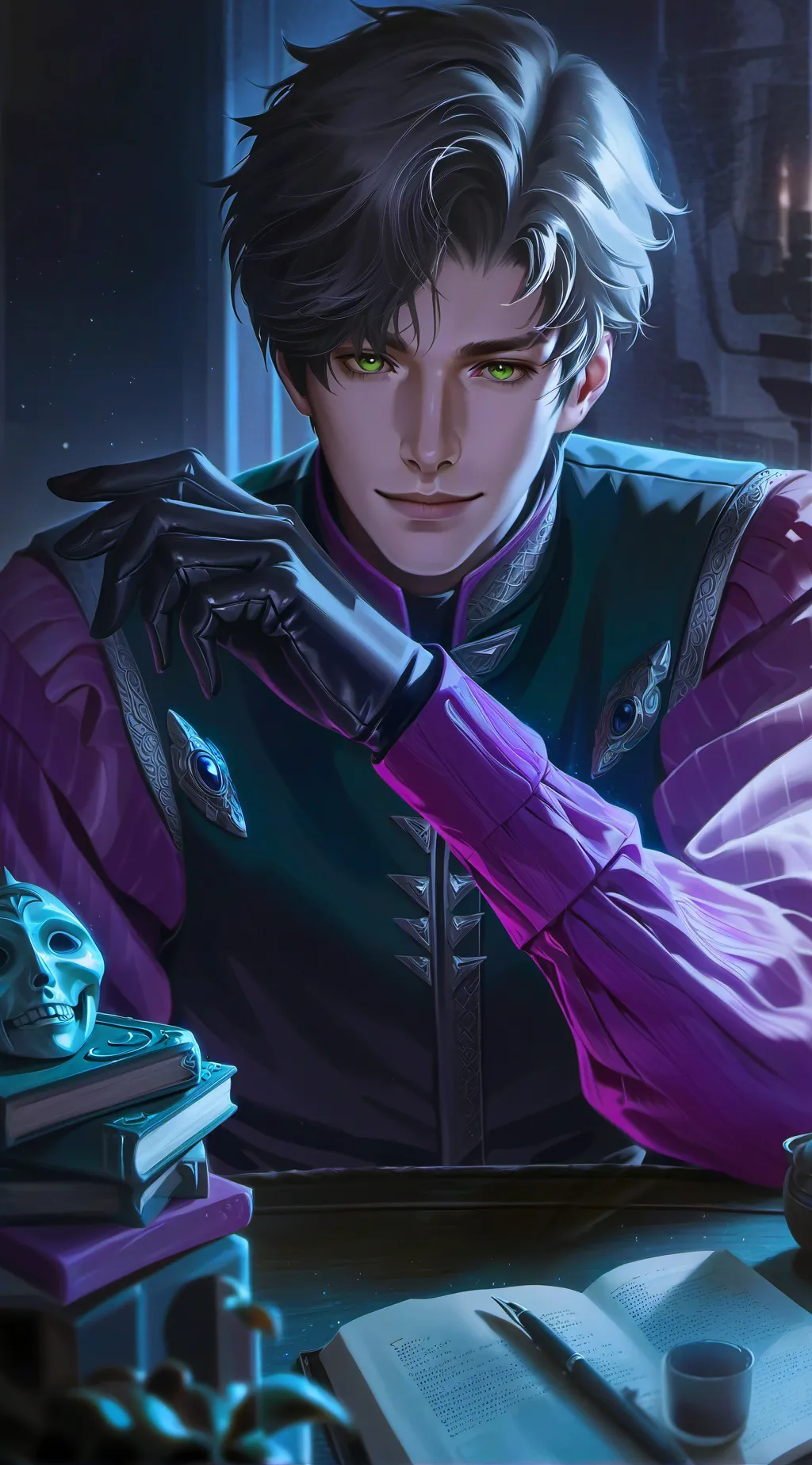 ai character: James background