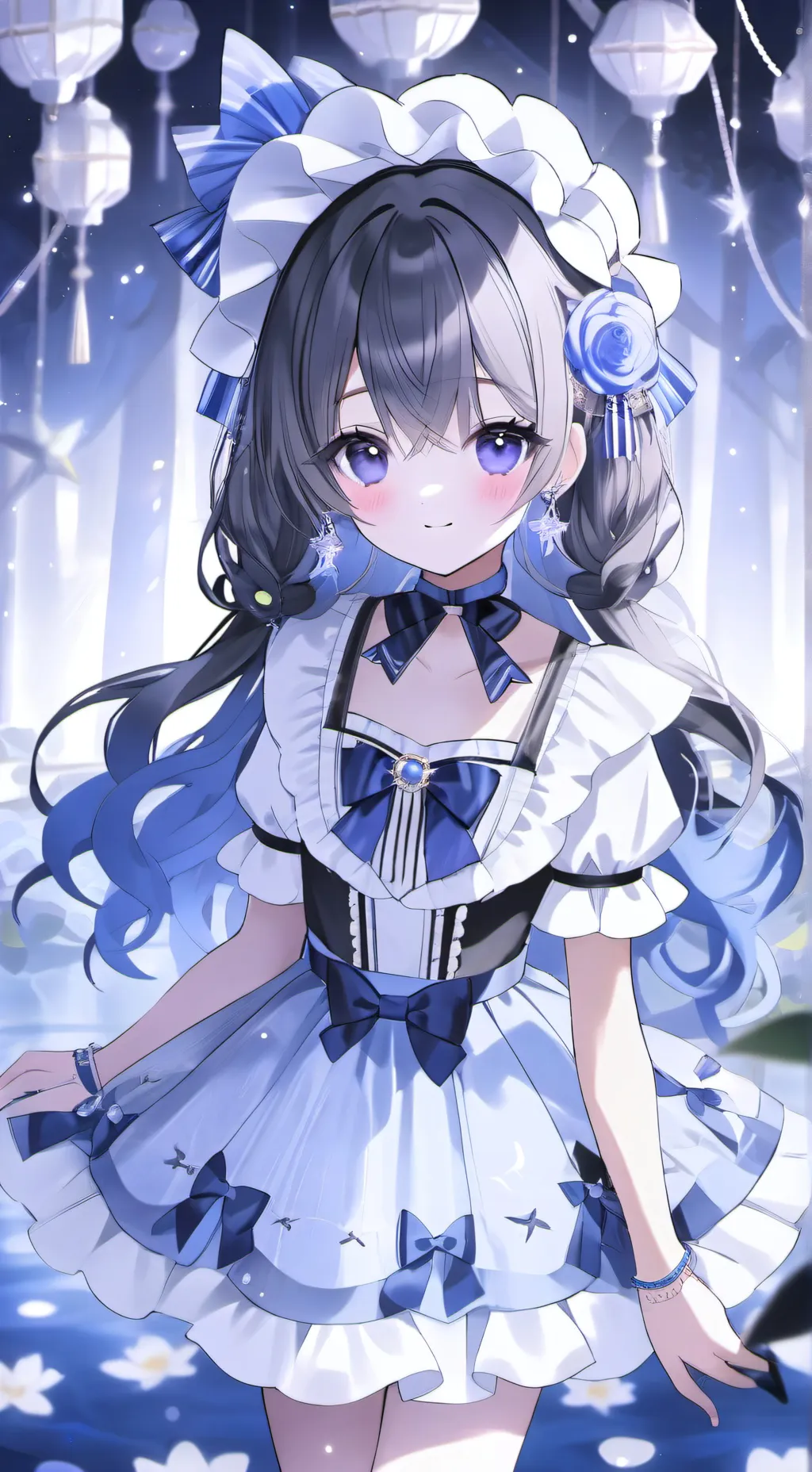 ai character: Lily  background