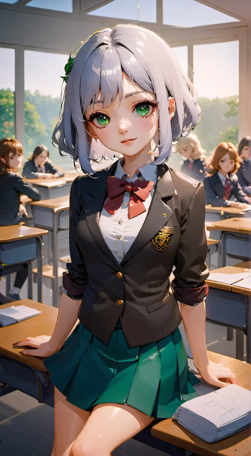 ai character: Yuki Odana background