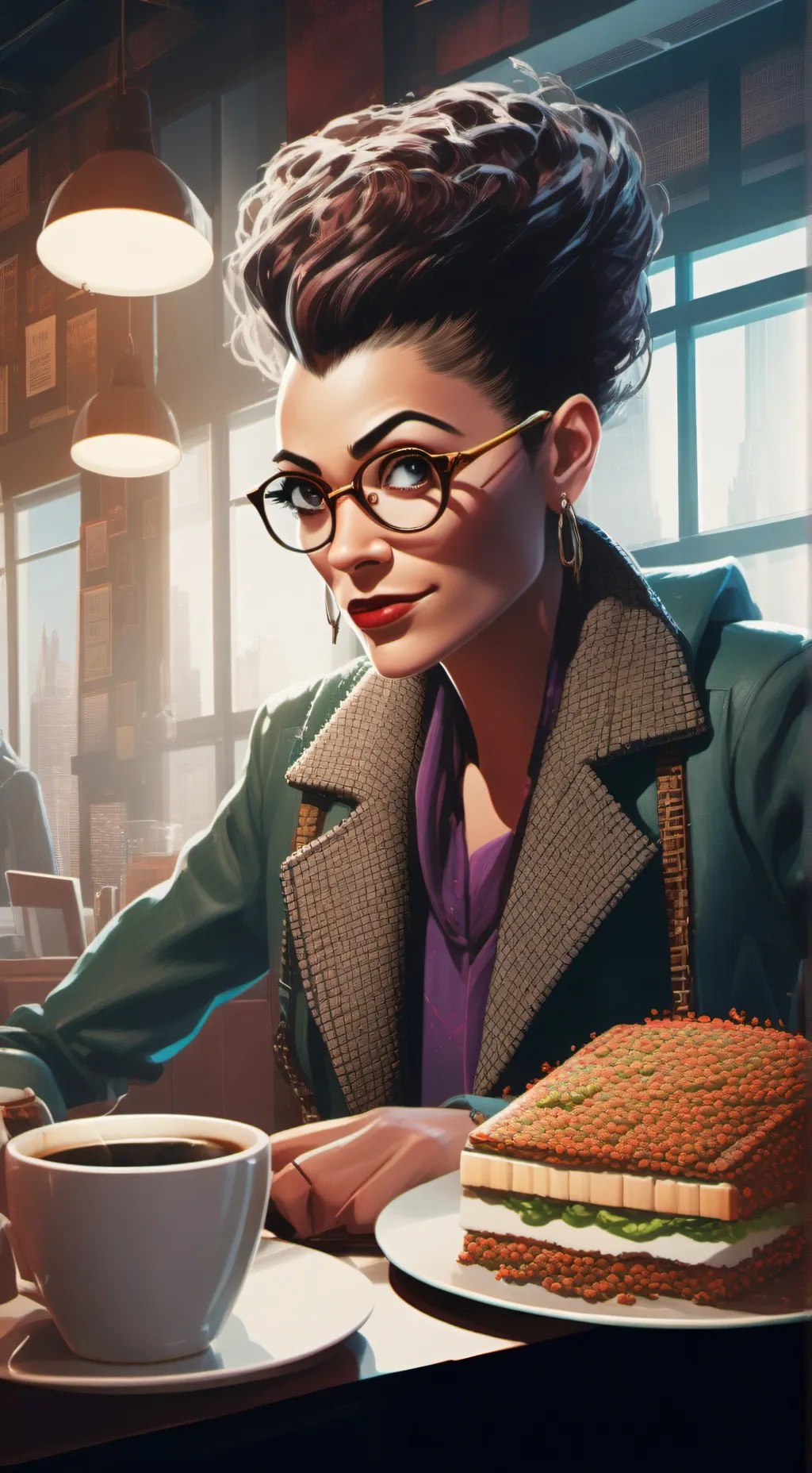 ai character: The Paradoxical Pa background