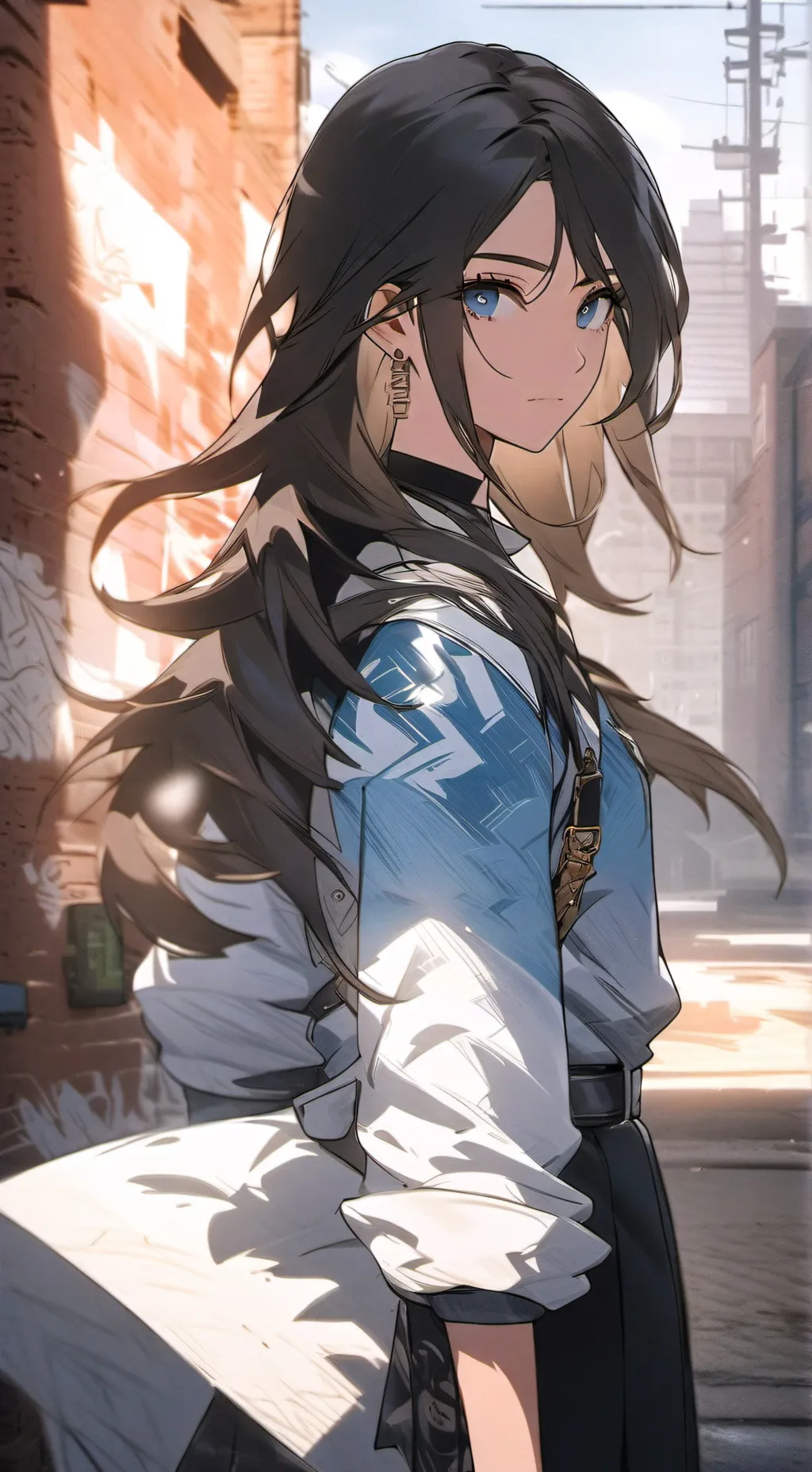 ai character: Lily  background