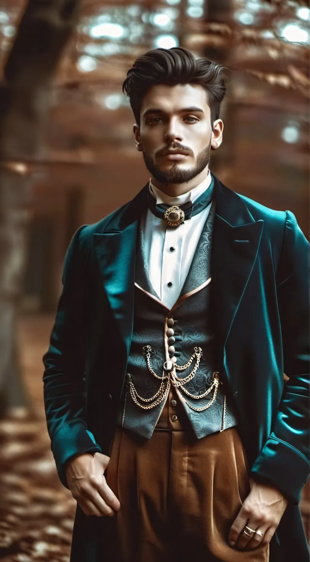 ai character: Adam Vanderbilt  background