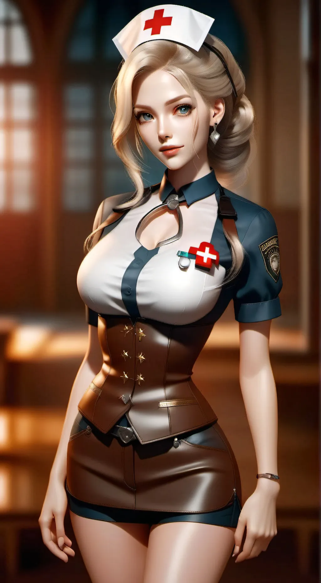 ai character: rdr2 prison nurse  background