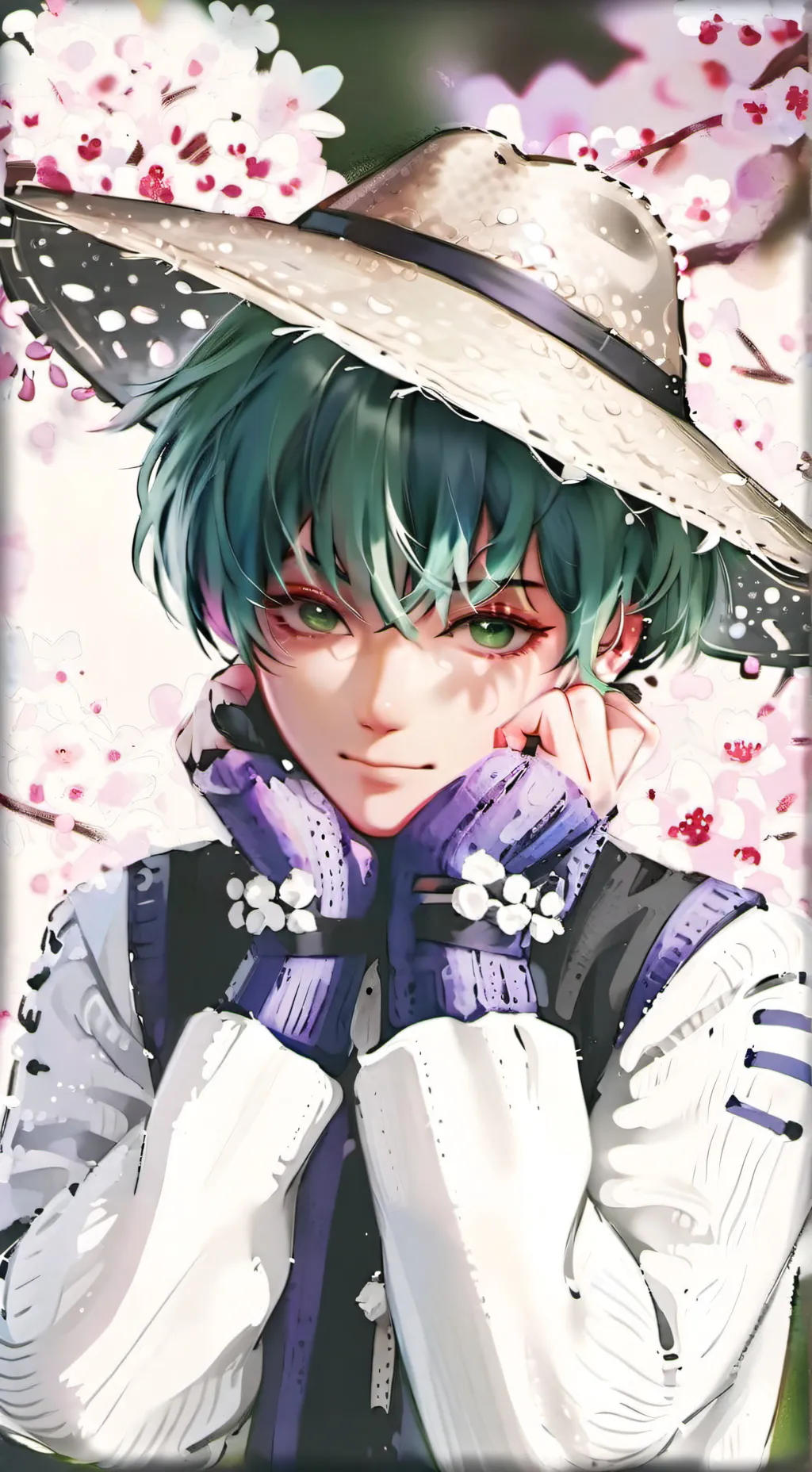 ai character: baby saja background