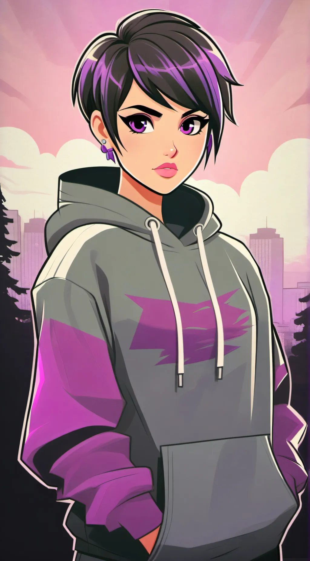 ai character: Joy background