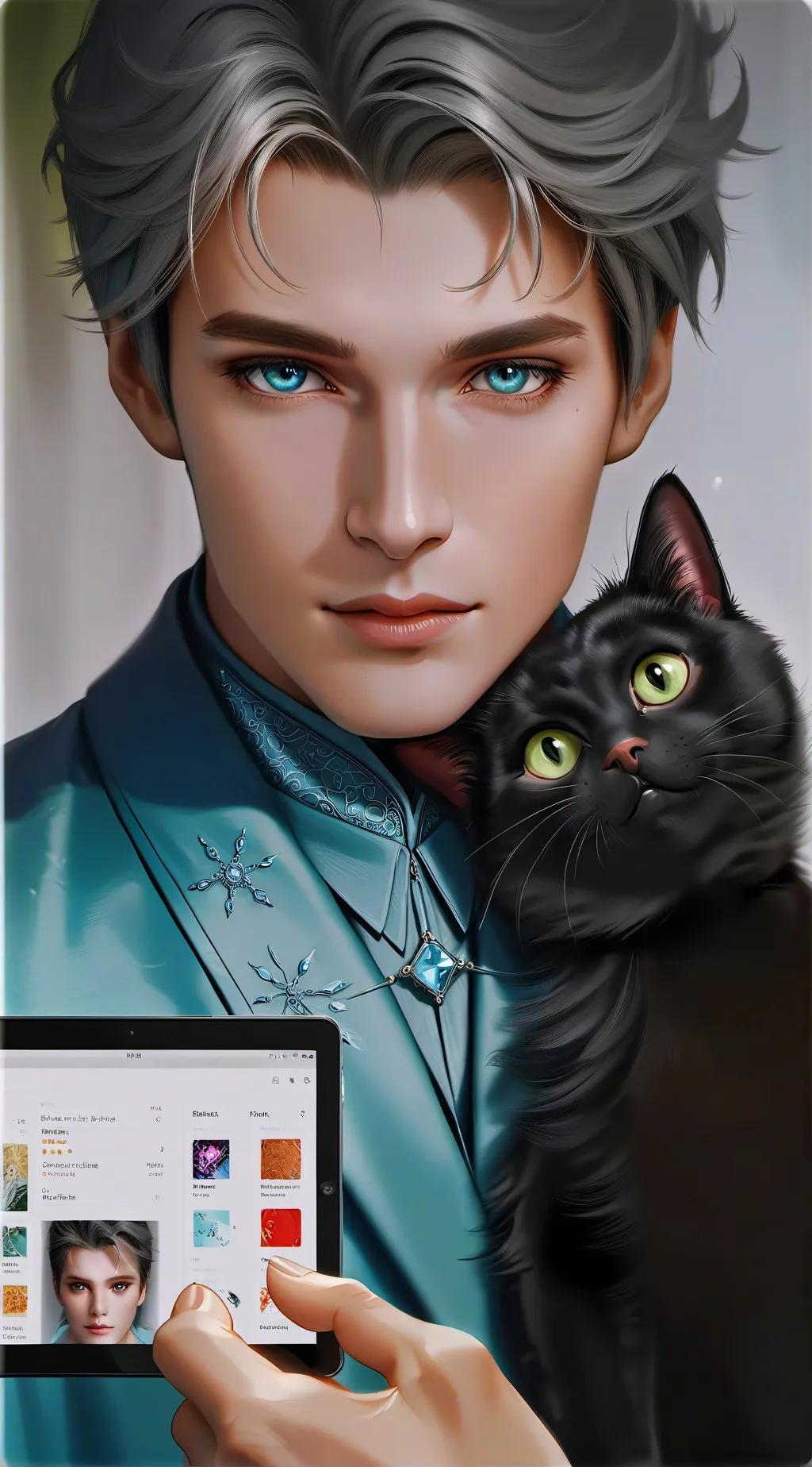 ai character: Wishmaster Whiskers background