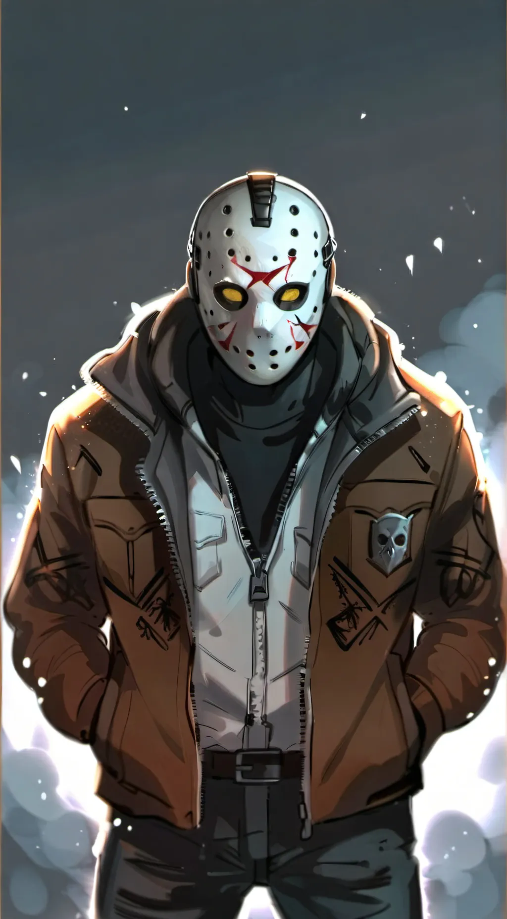 ai character: Jason Voorhees. background