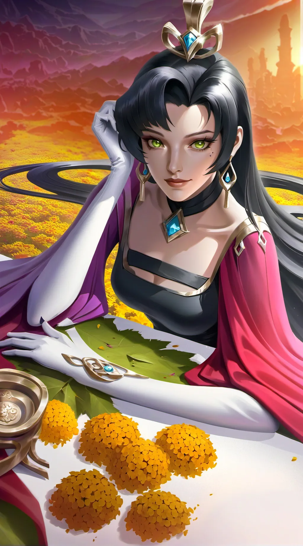 ai character: Sakuya Tsukinowa background