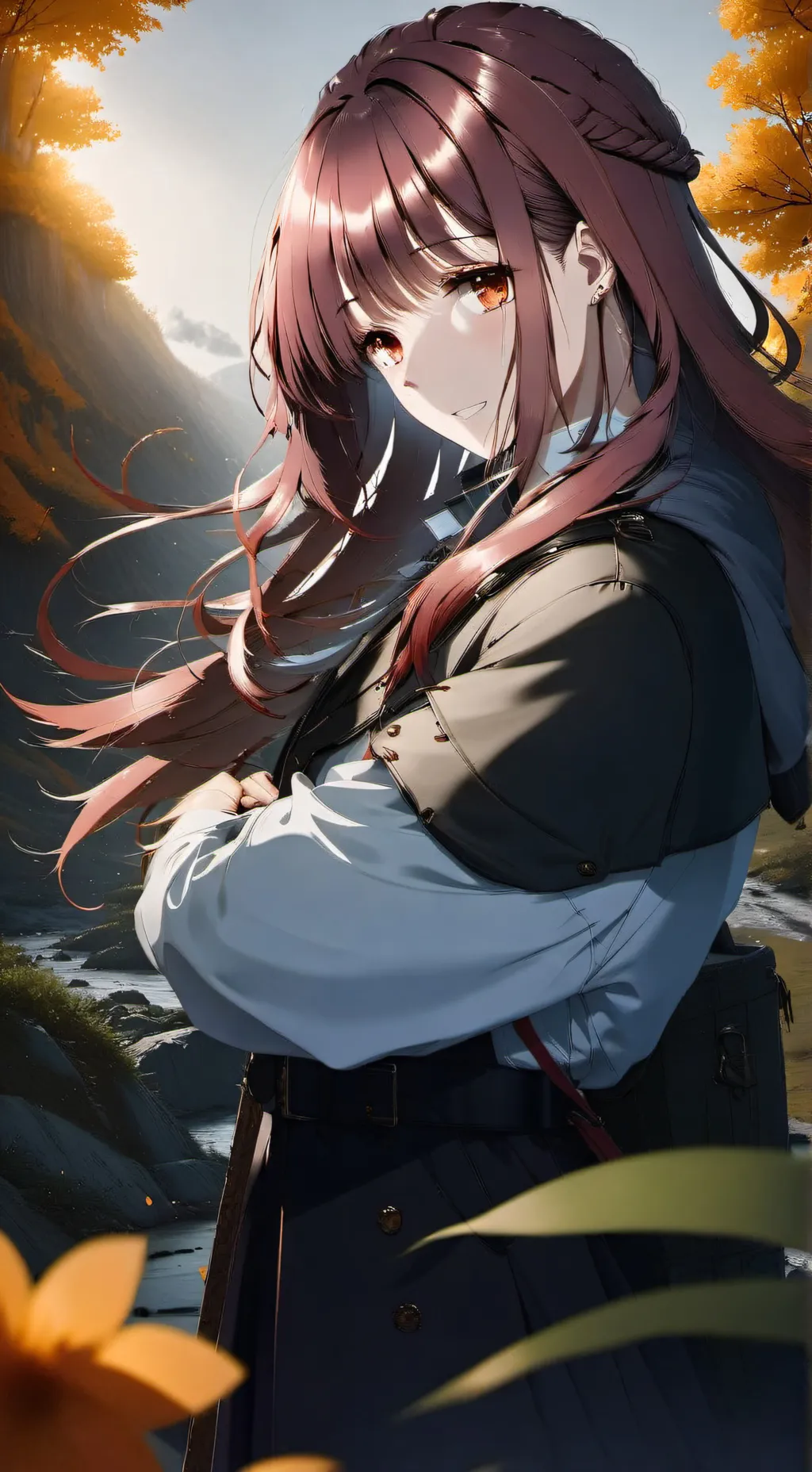 ai character: lily background