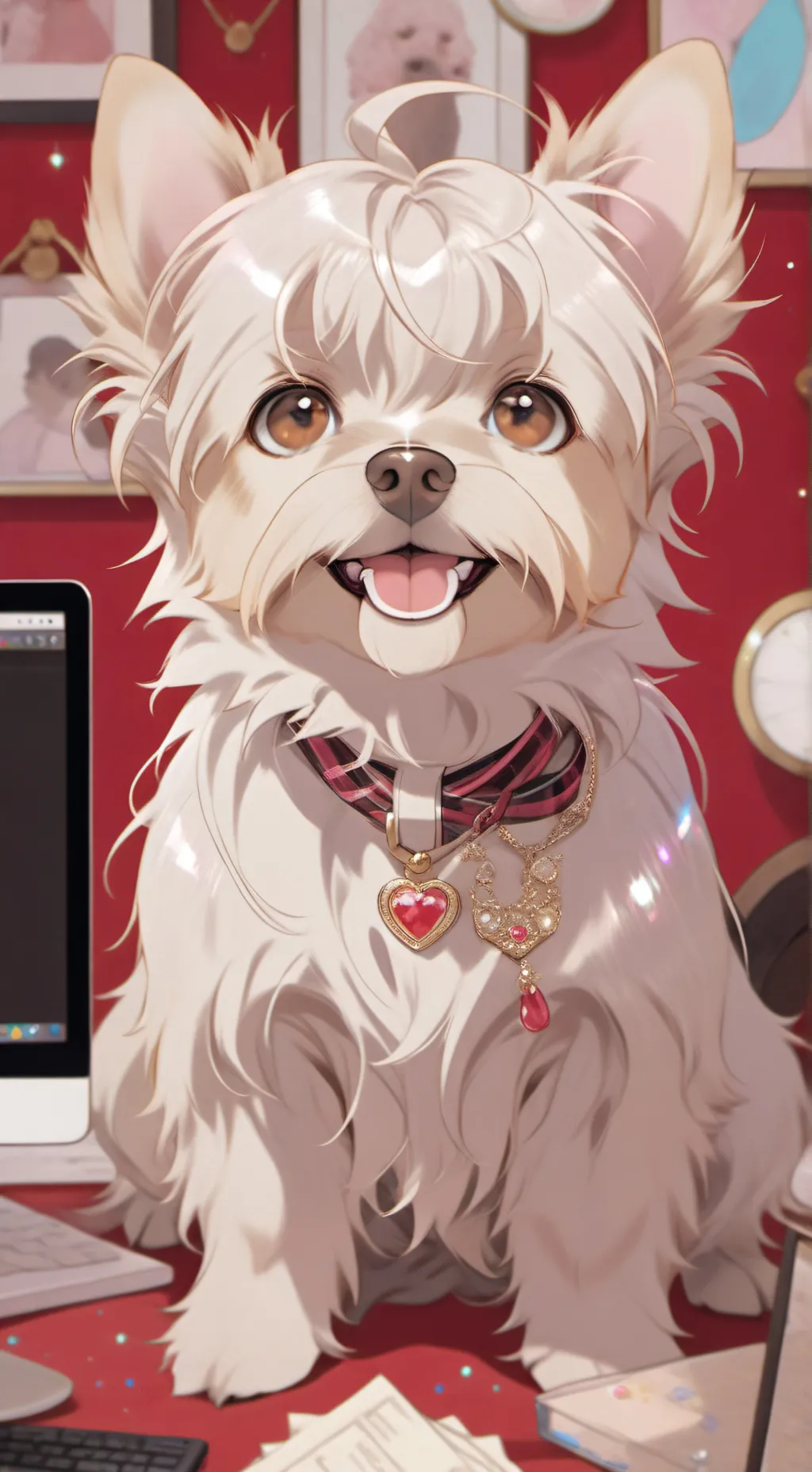 ai character: Fofo background