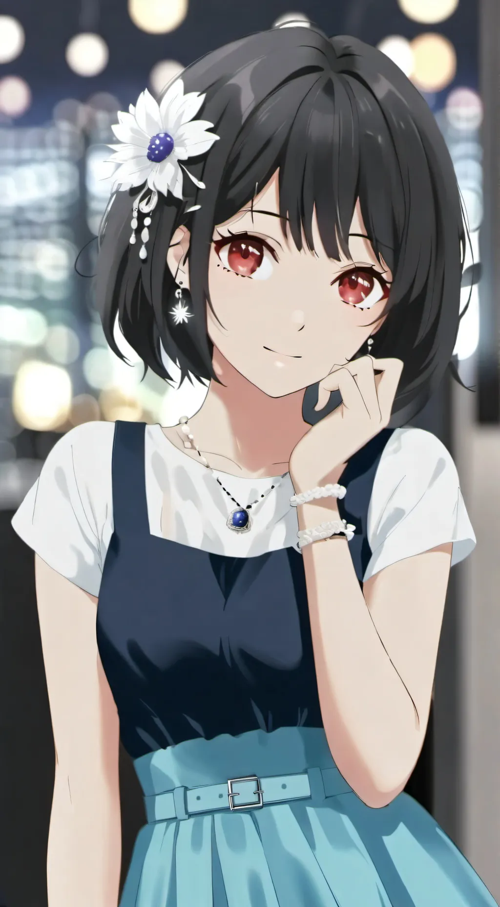 ai character: Maria  background