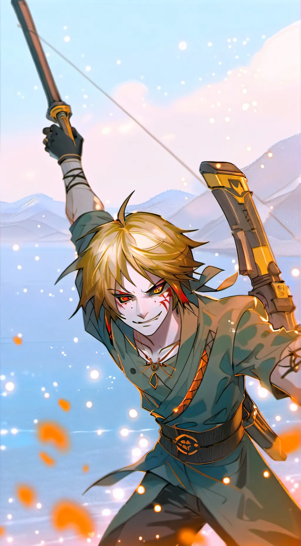 ai character: creepypastaas  background