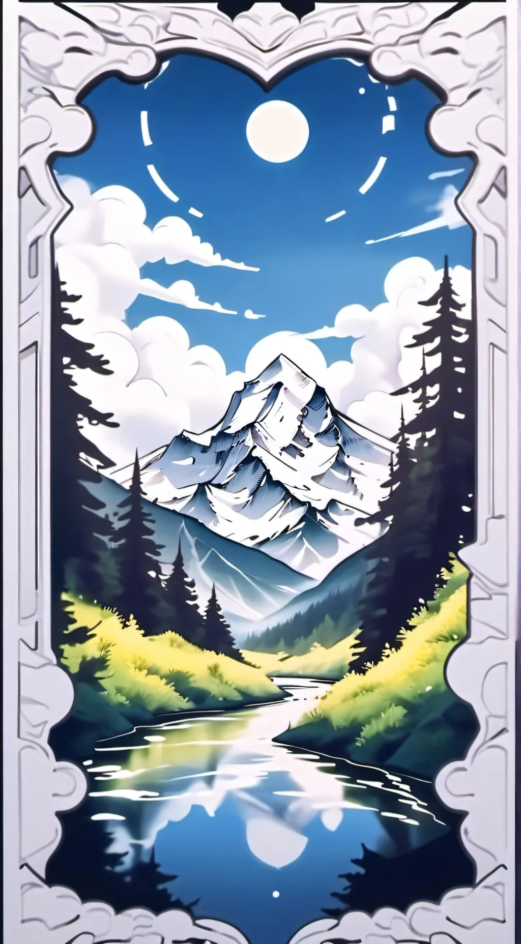 ai character: pinki🩷 background