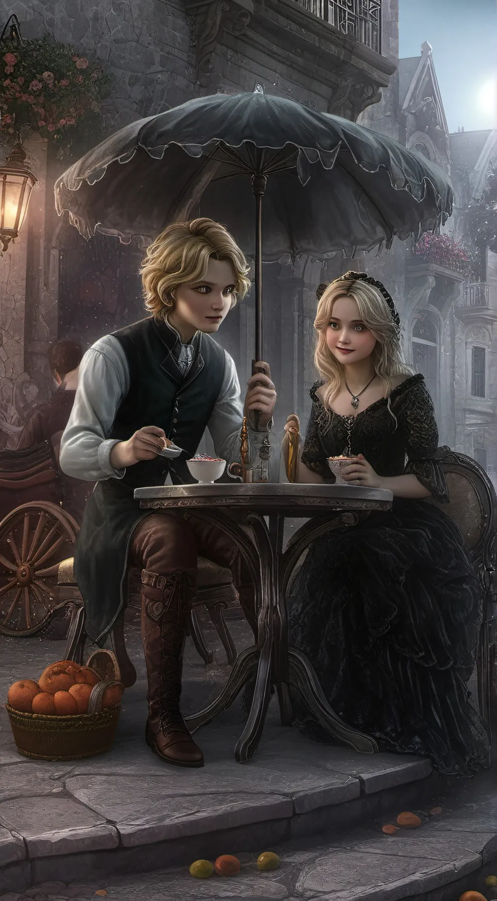 ai character: Caio background