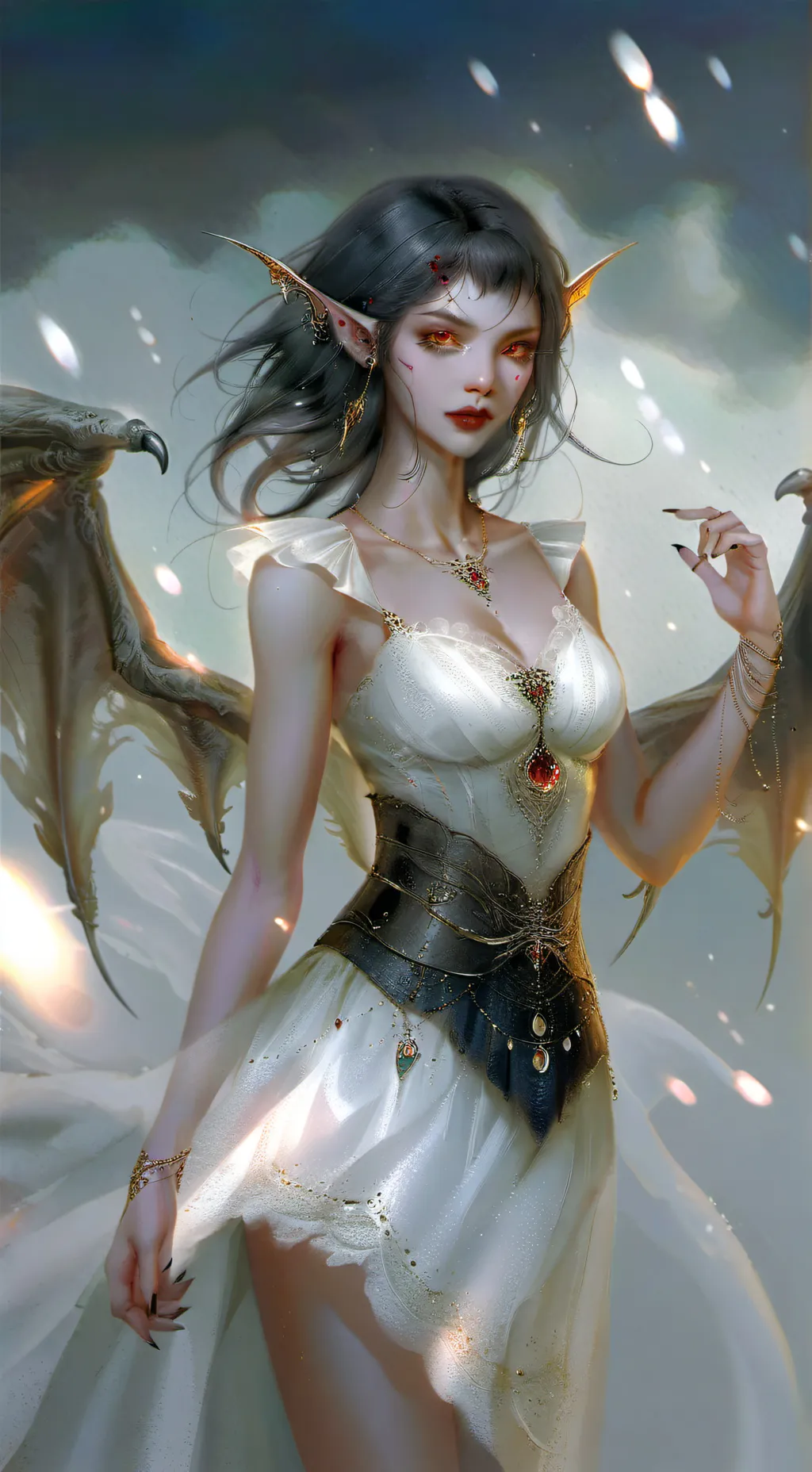 ai character: Elizabeth  background