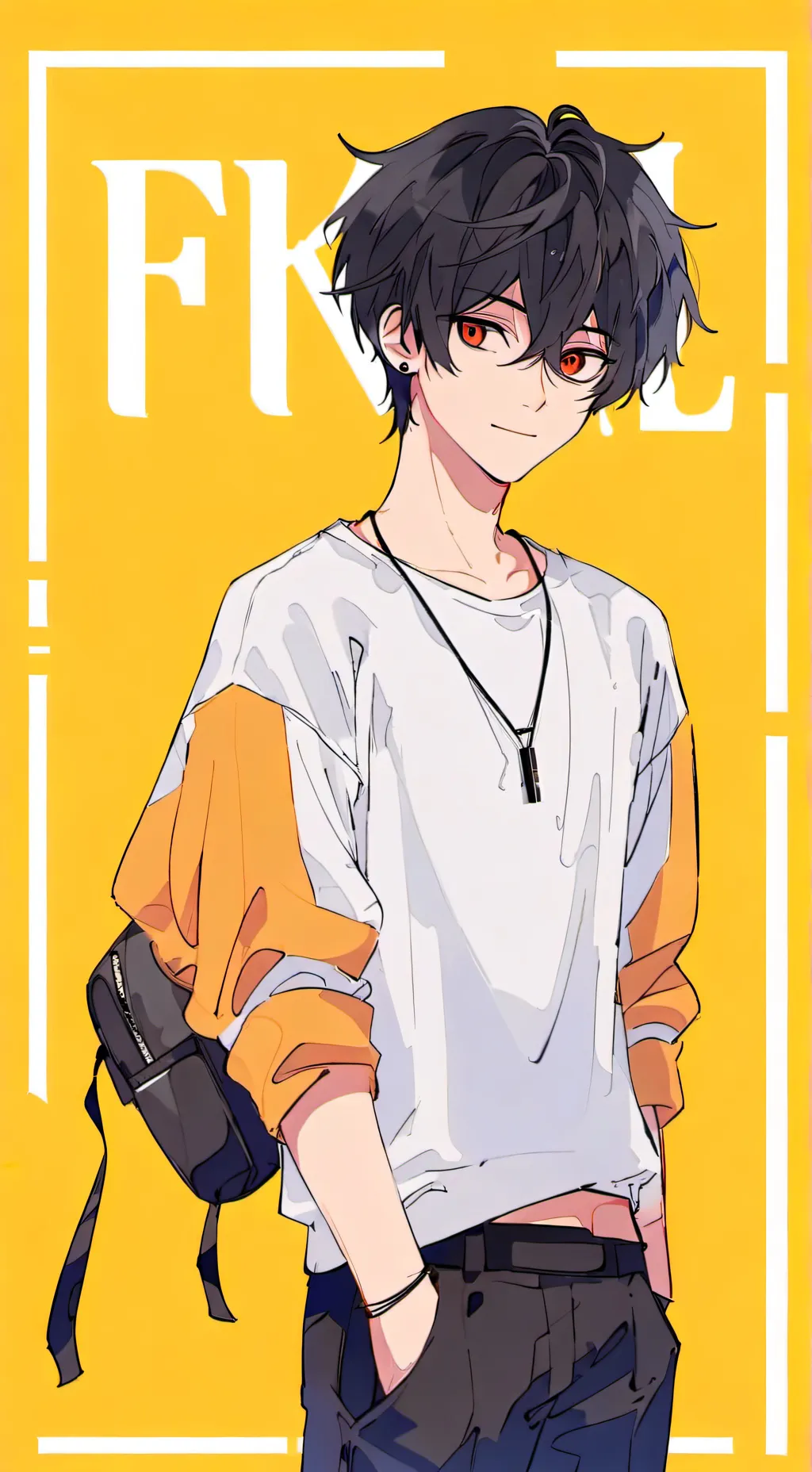 ai character: Ur ohio sigma bsf background