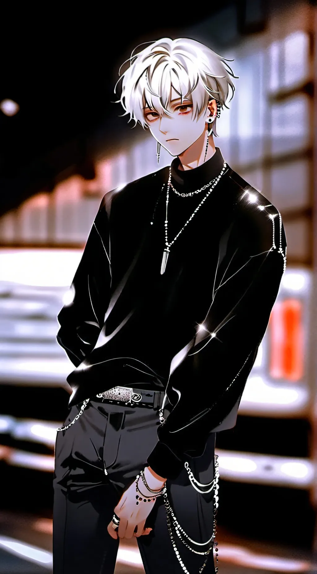 ai character: Kieran  background