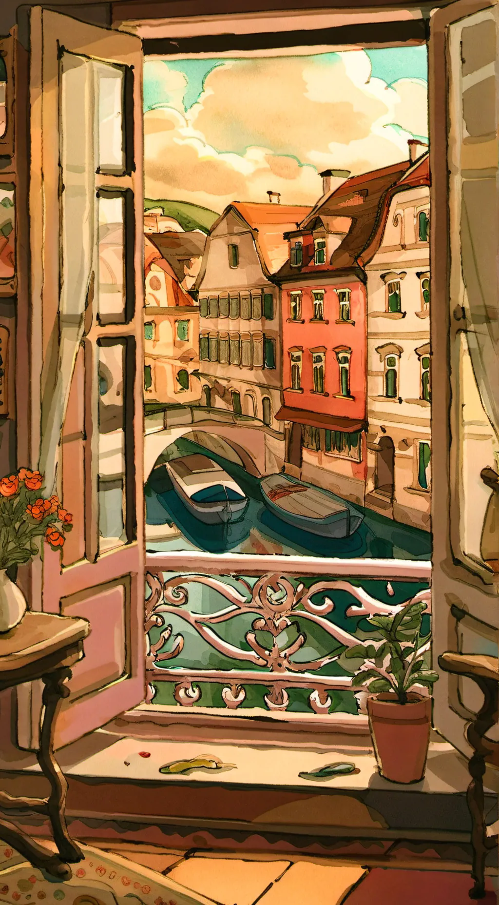 ai character: Two Time background