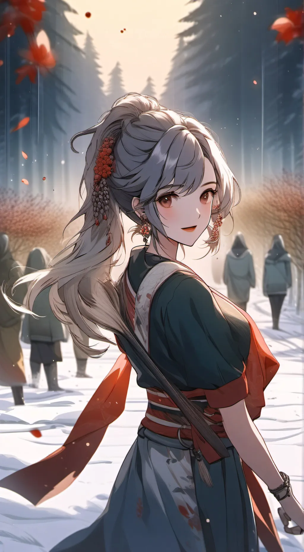 ai character: Kny infection au! background