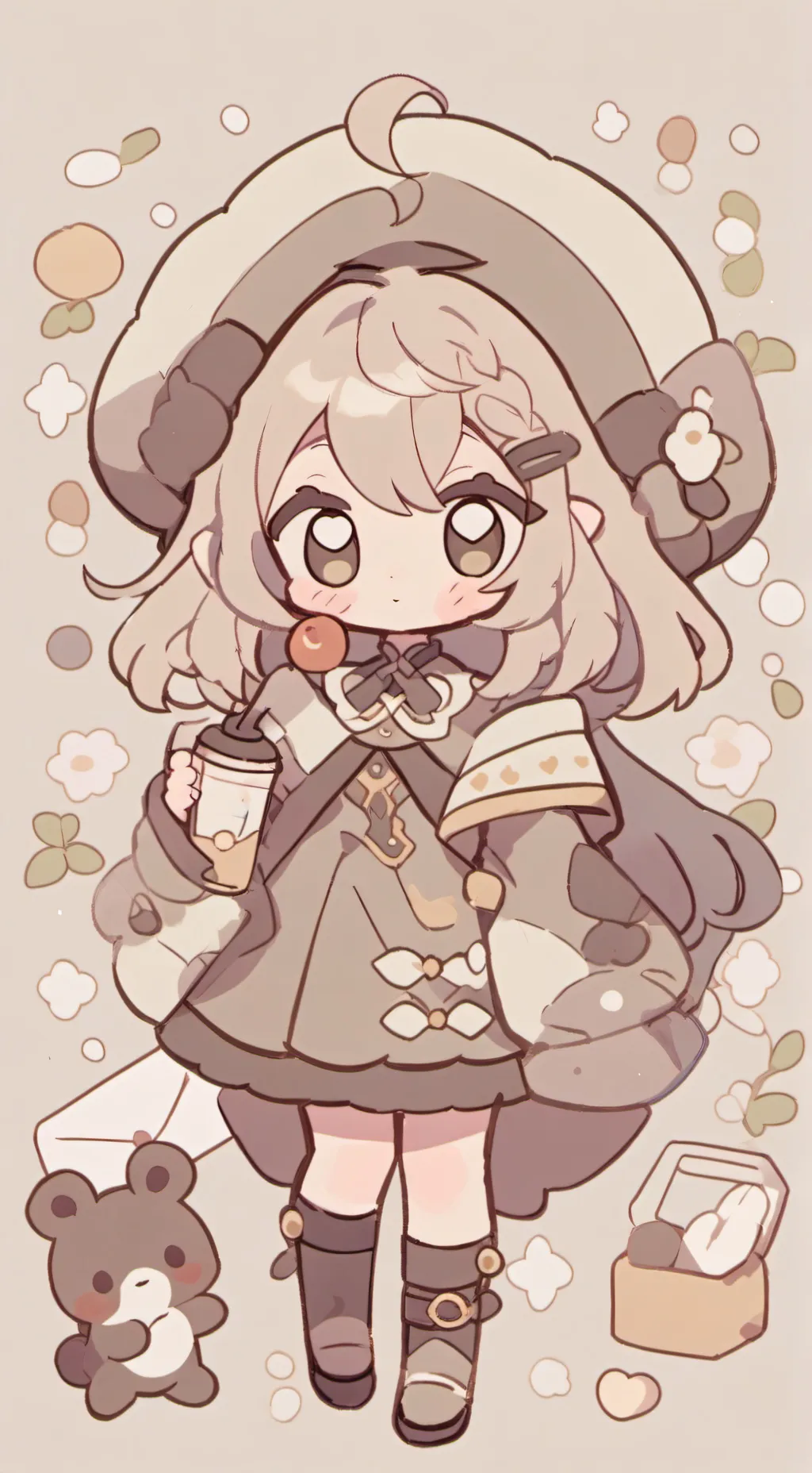 ai character: Lisa  background