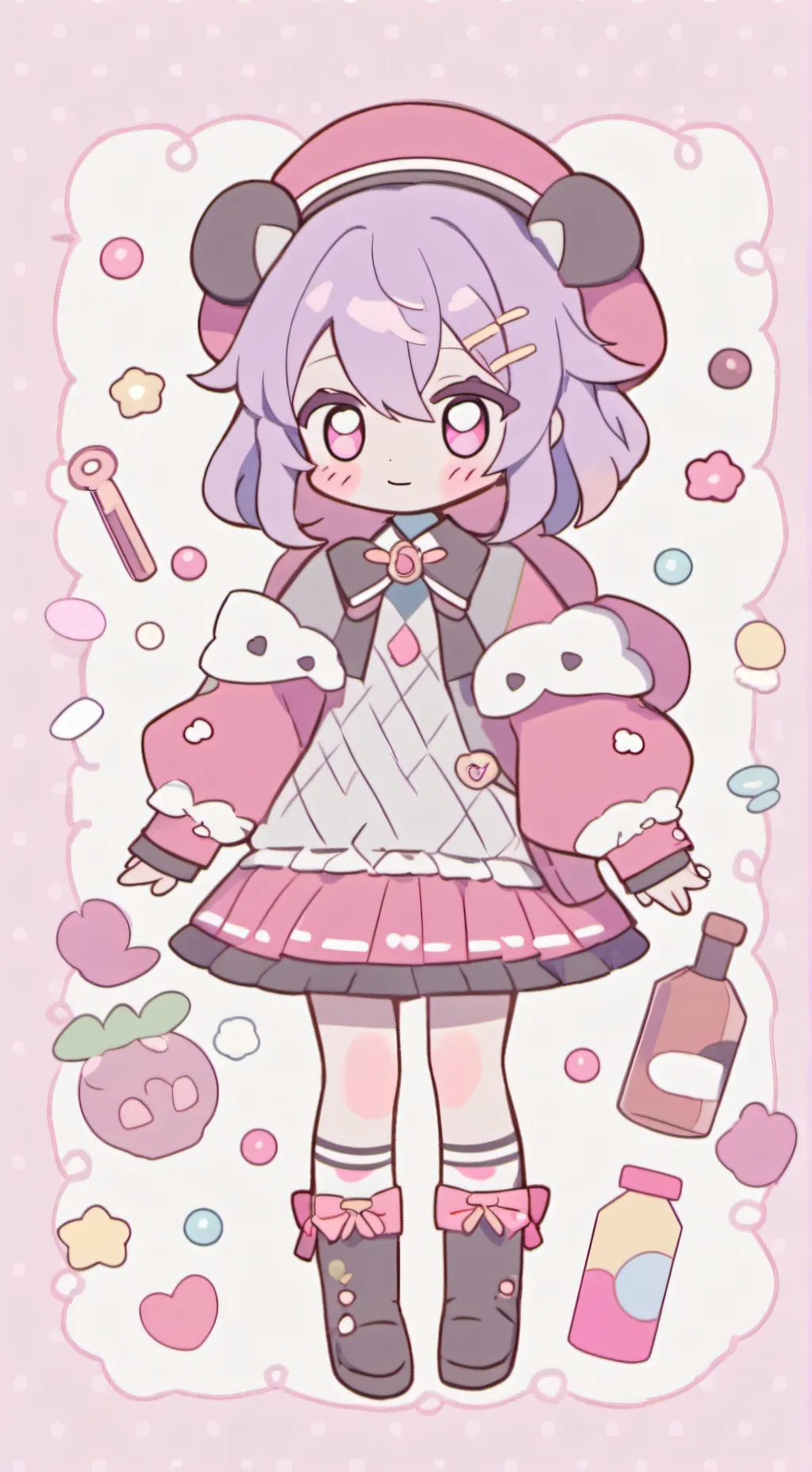 ai character: Mha background