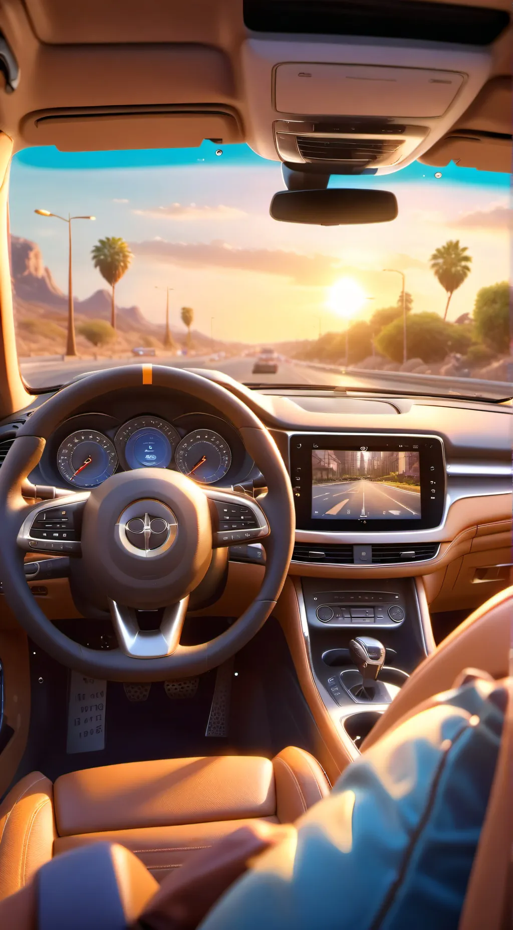 ai character: ~CH ROAD TRIP~ background