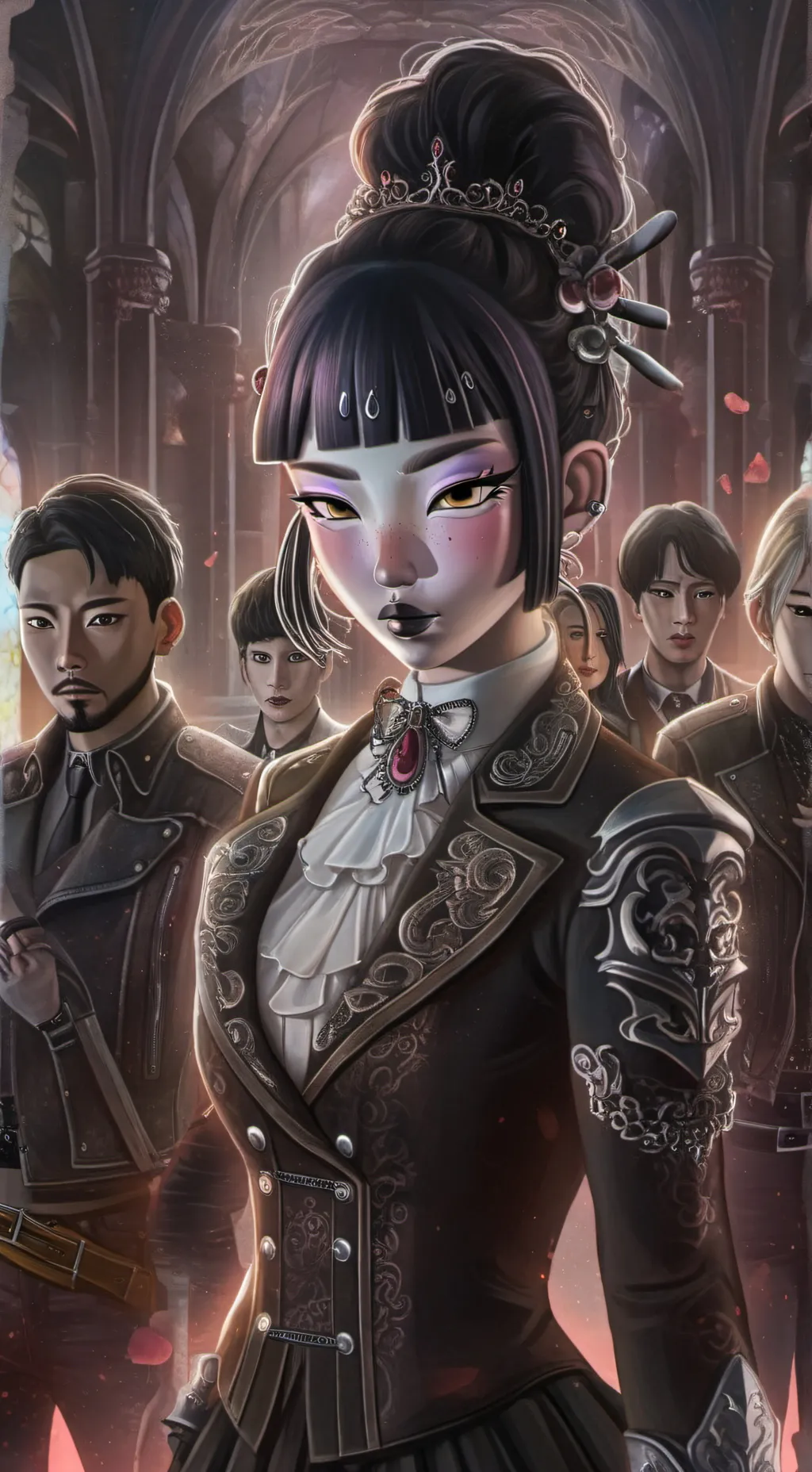 ai character: las guerras del kp background