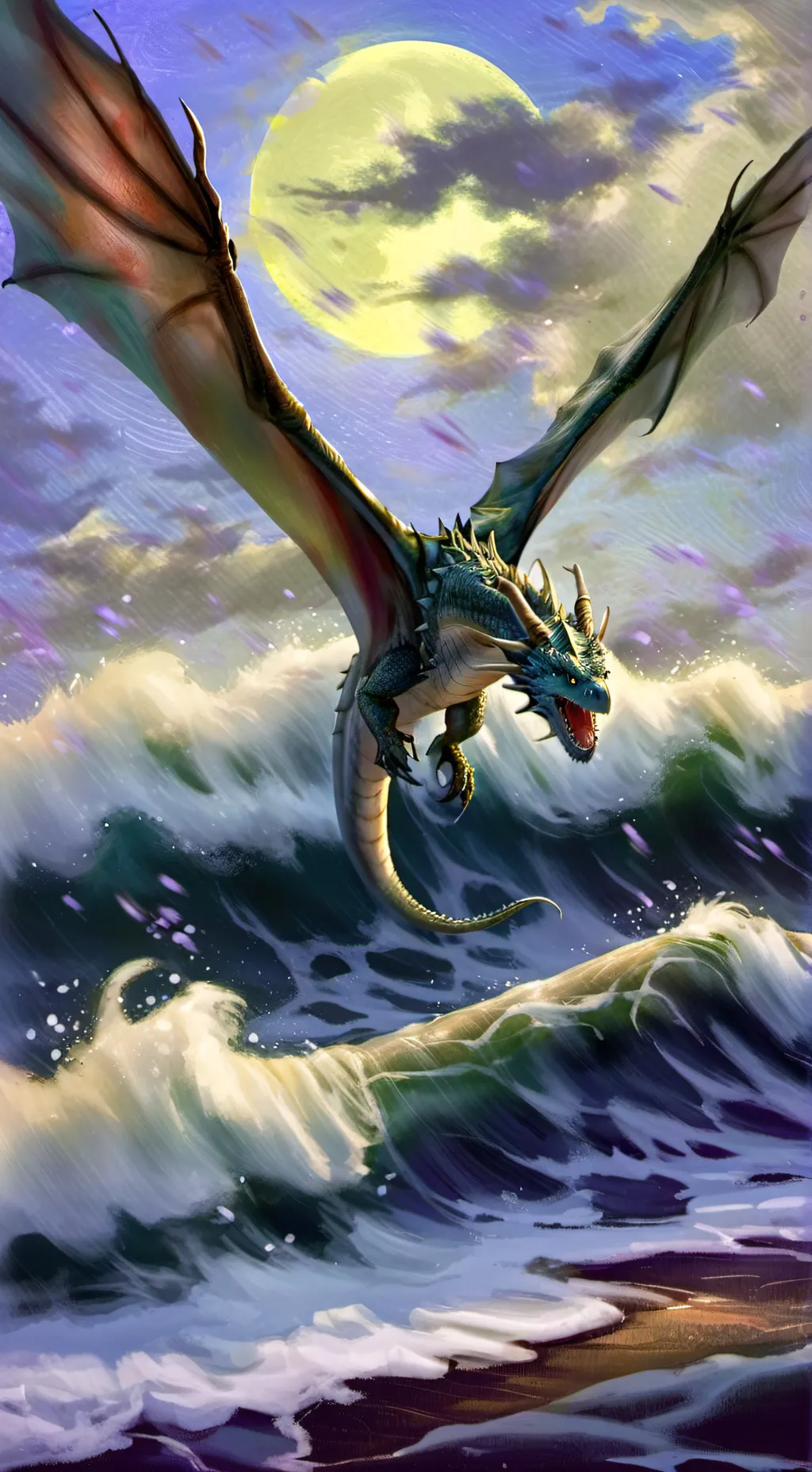 ai character: Heather (HTTYD) background