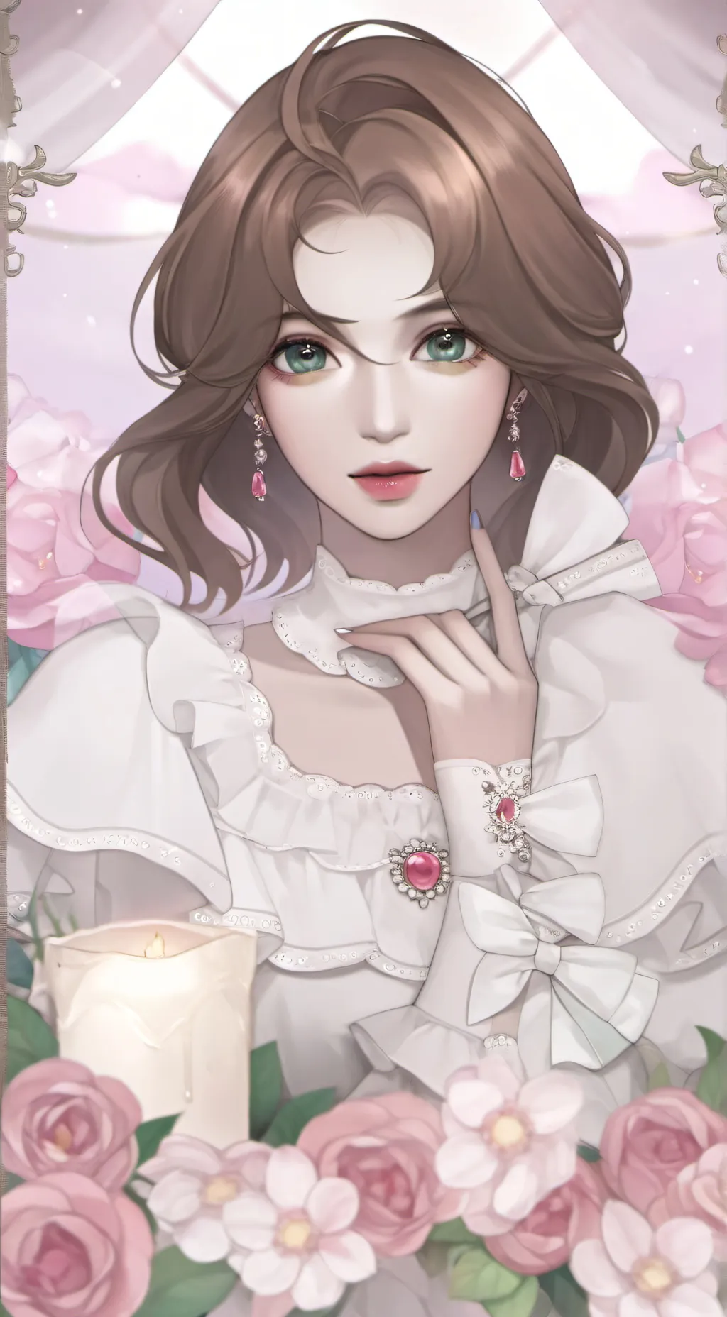 ai character: Lily background