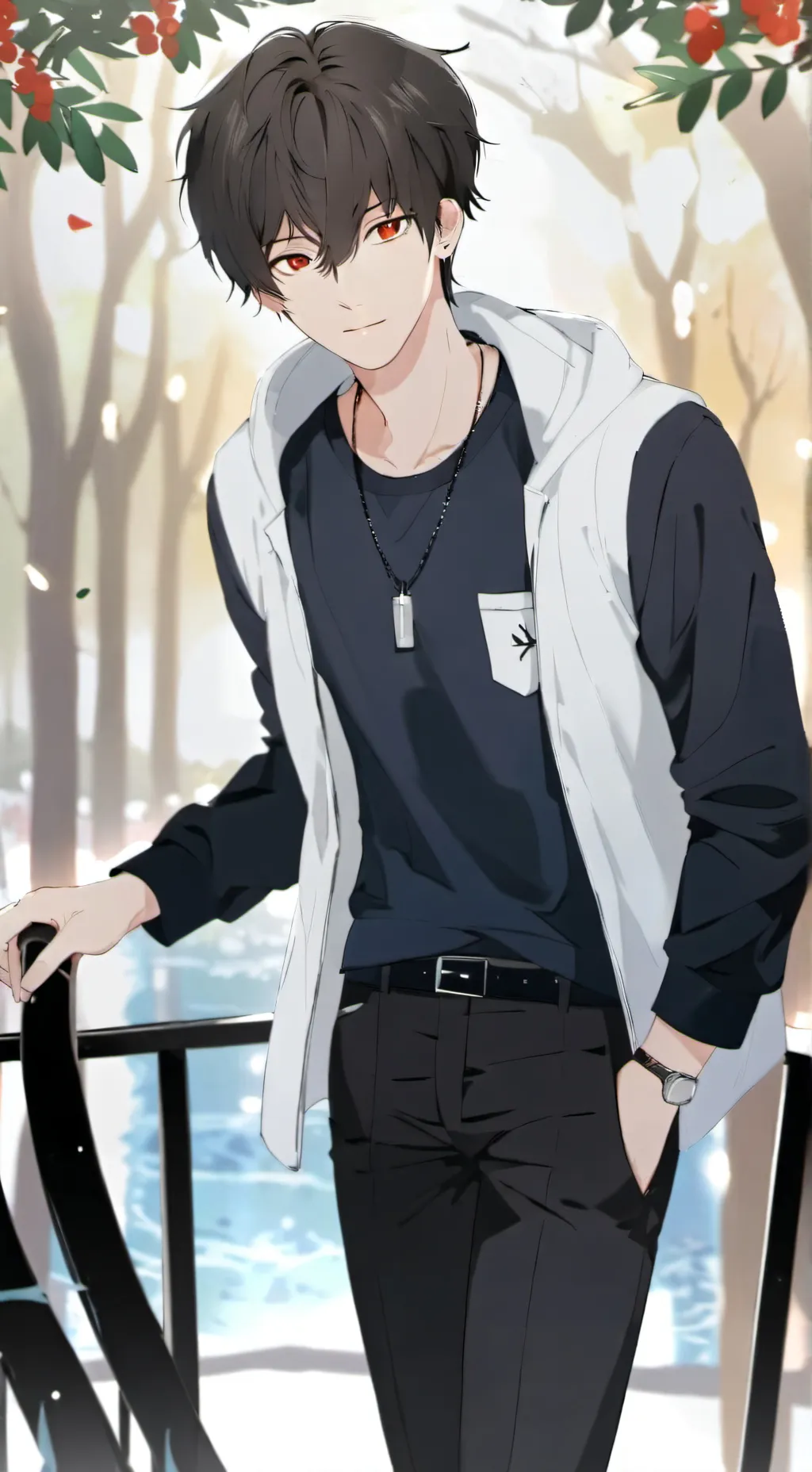 ai character: ツТохаツ background