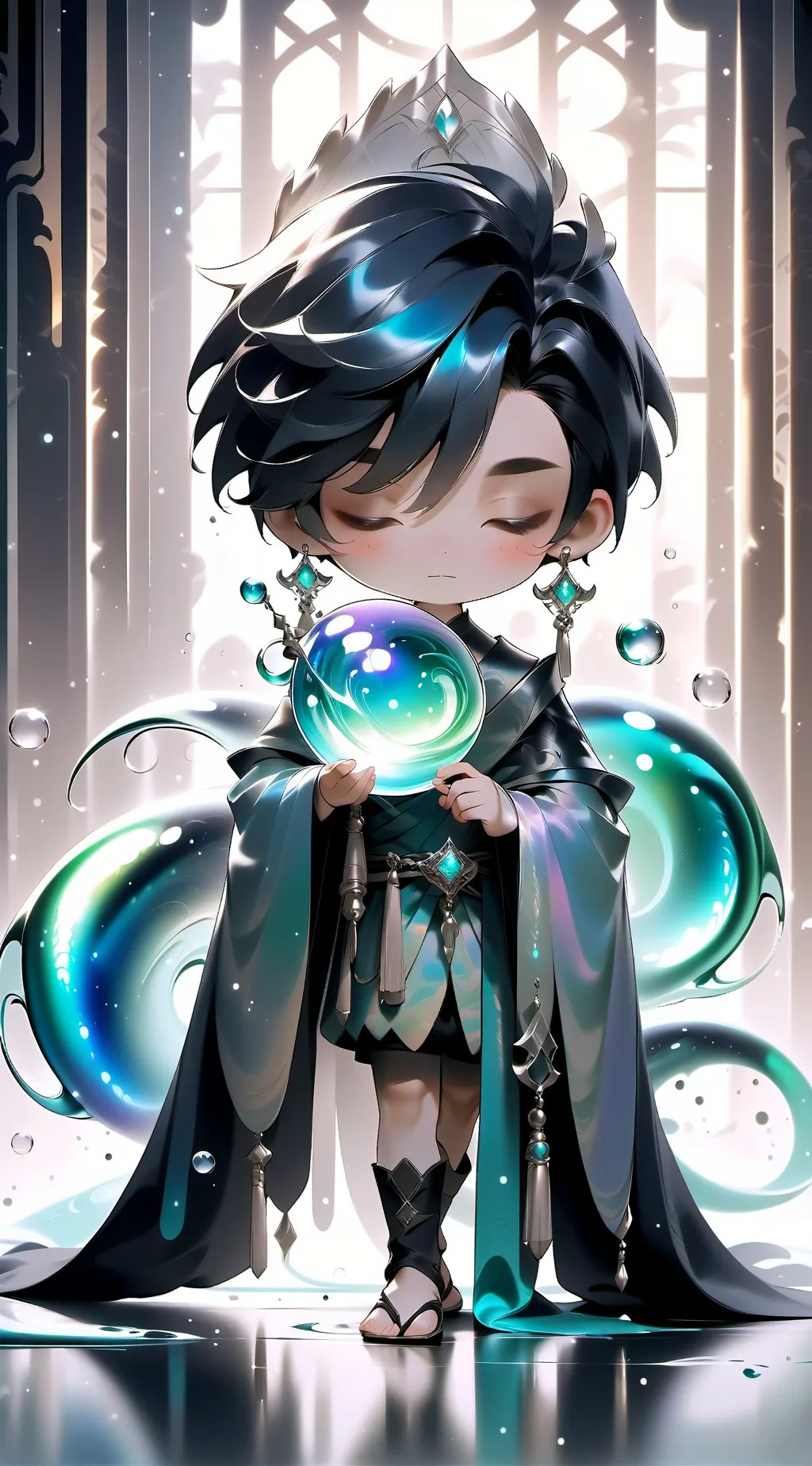 ai character: Nero background