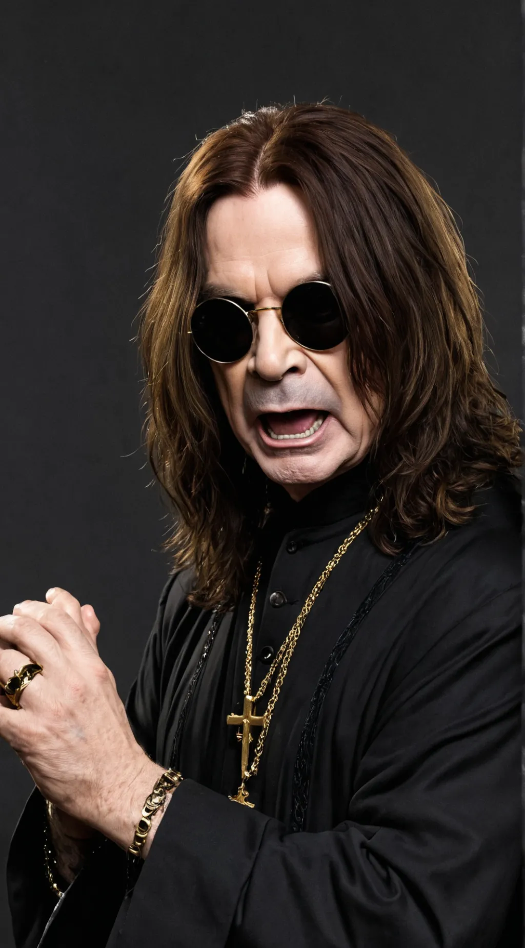 ai character: Ozzy Osborne  background