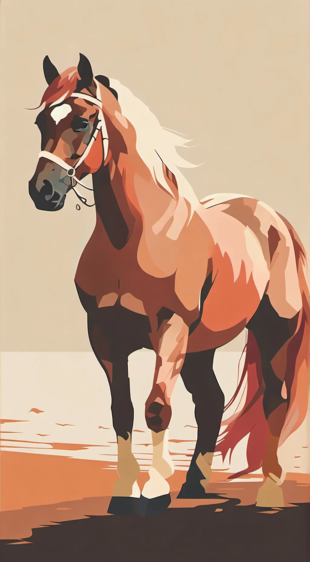 ai character: The pony accident  background