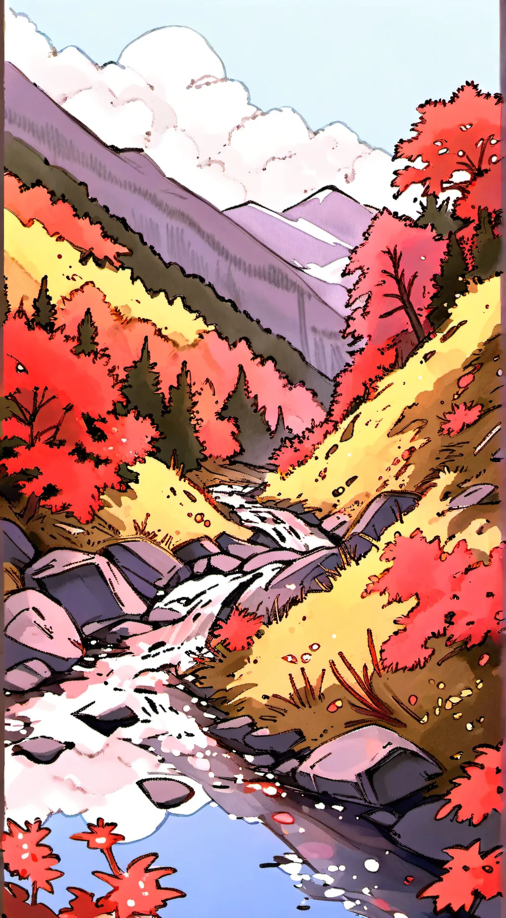 ai character: Genmui background