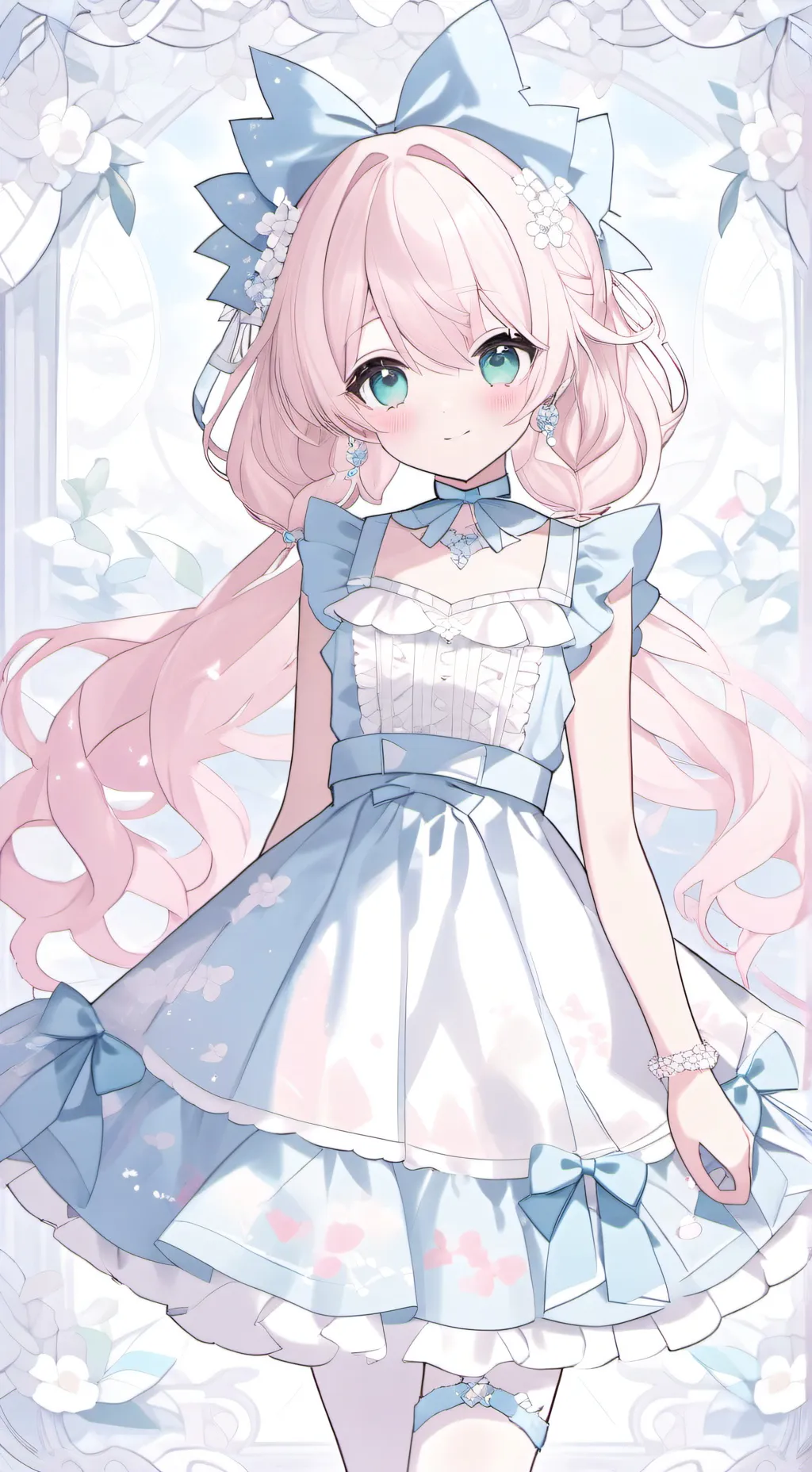 ai character: dw but kawaii background