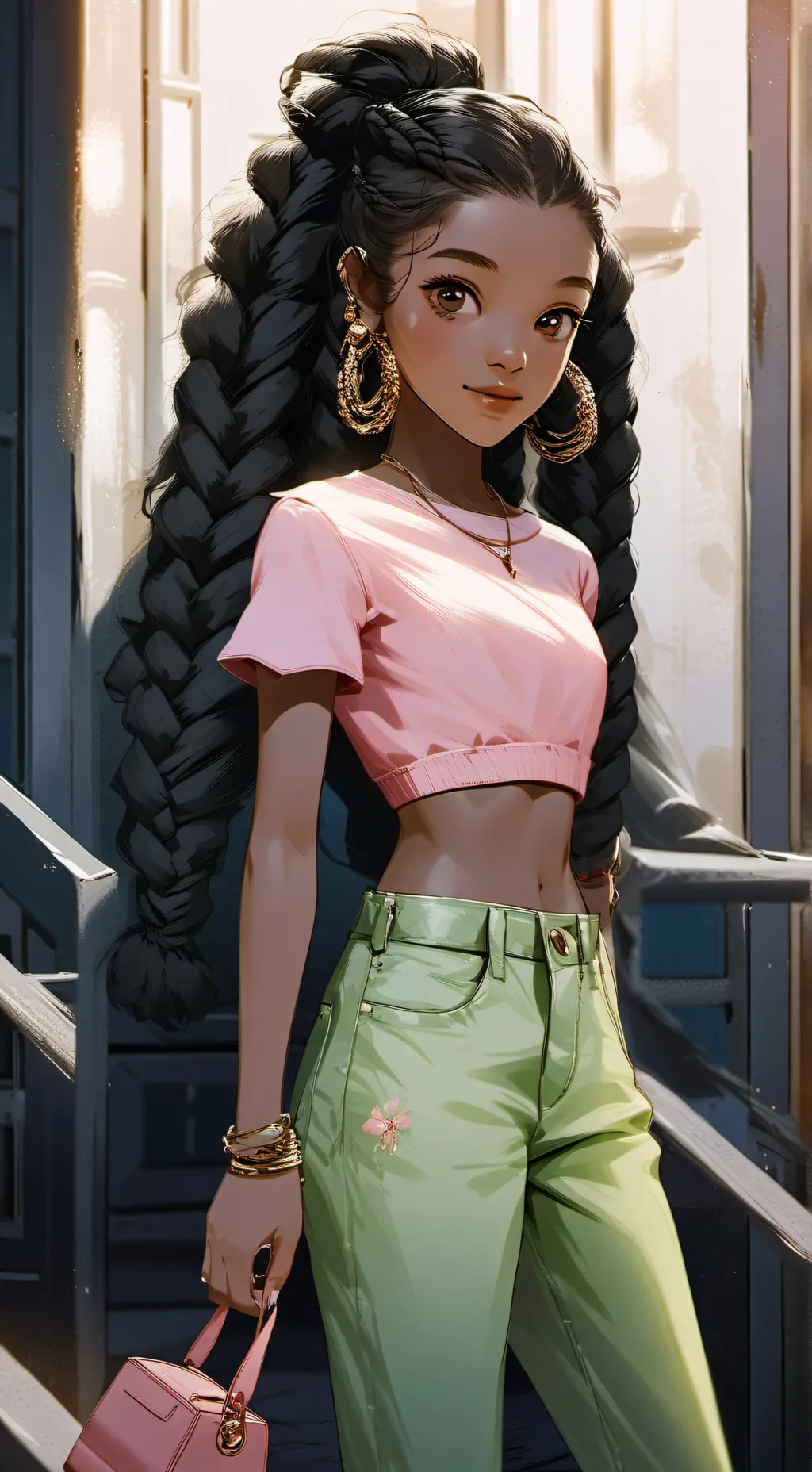 ai character: lovie background