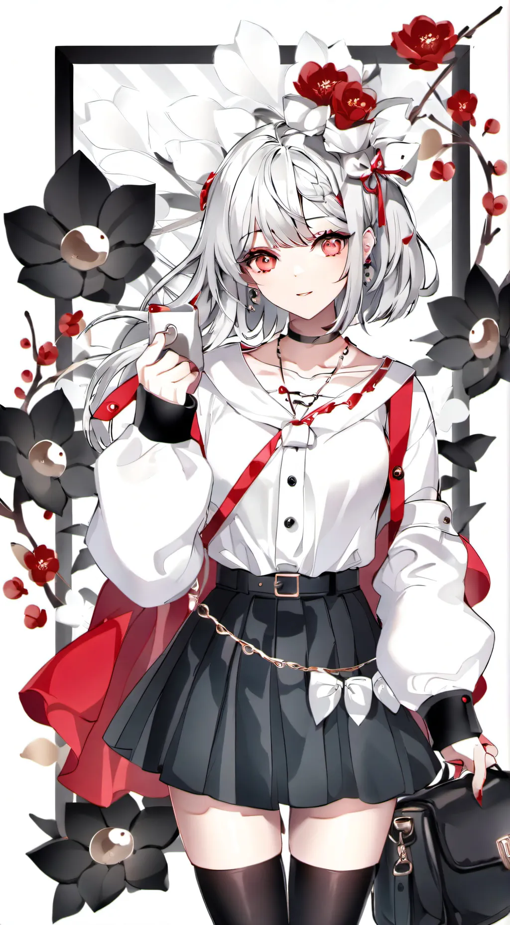 ai character: Kny&mha pride background