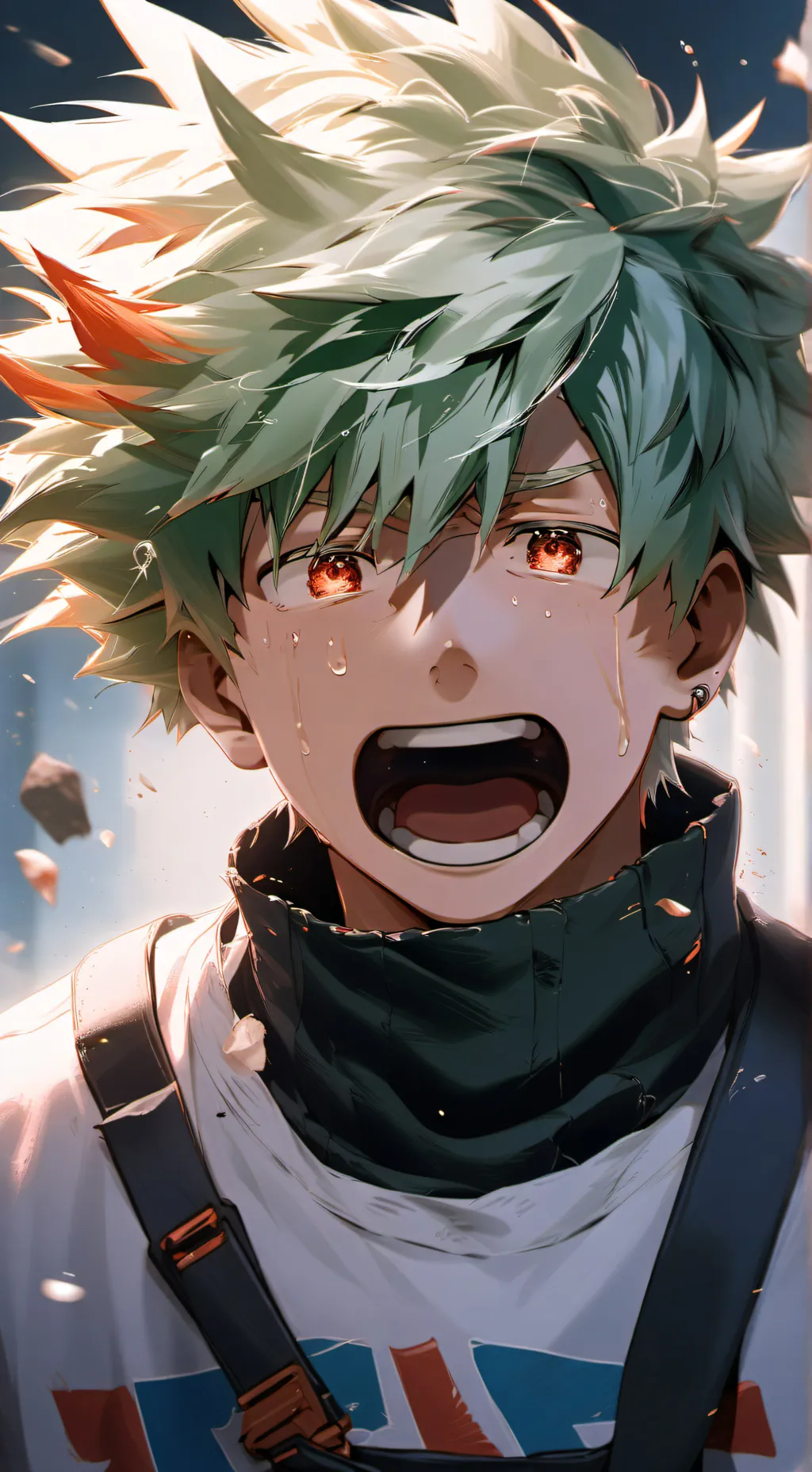 ai character: Katsuki Bakugo background