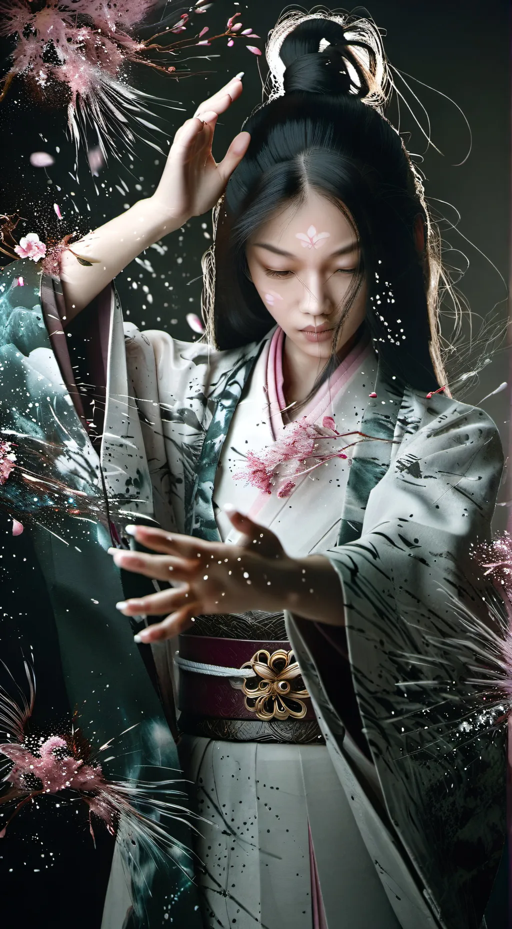 ai character: saja  background