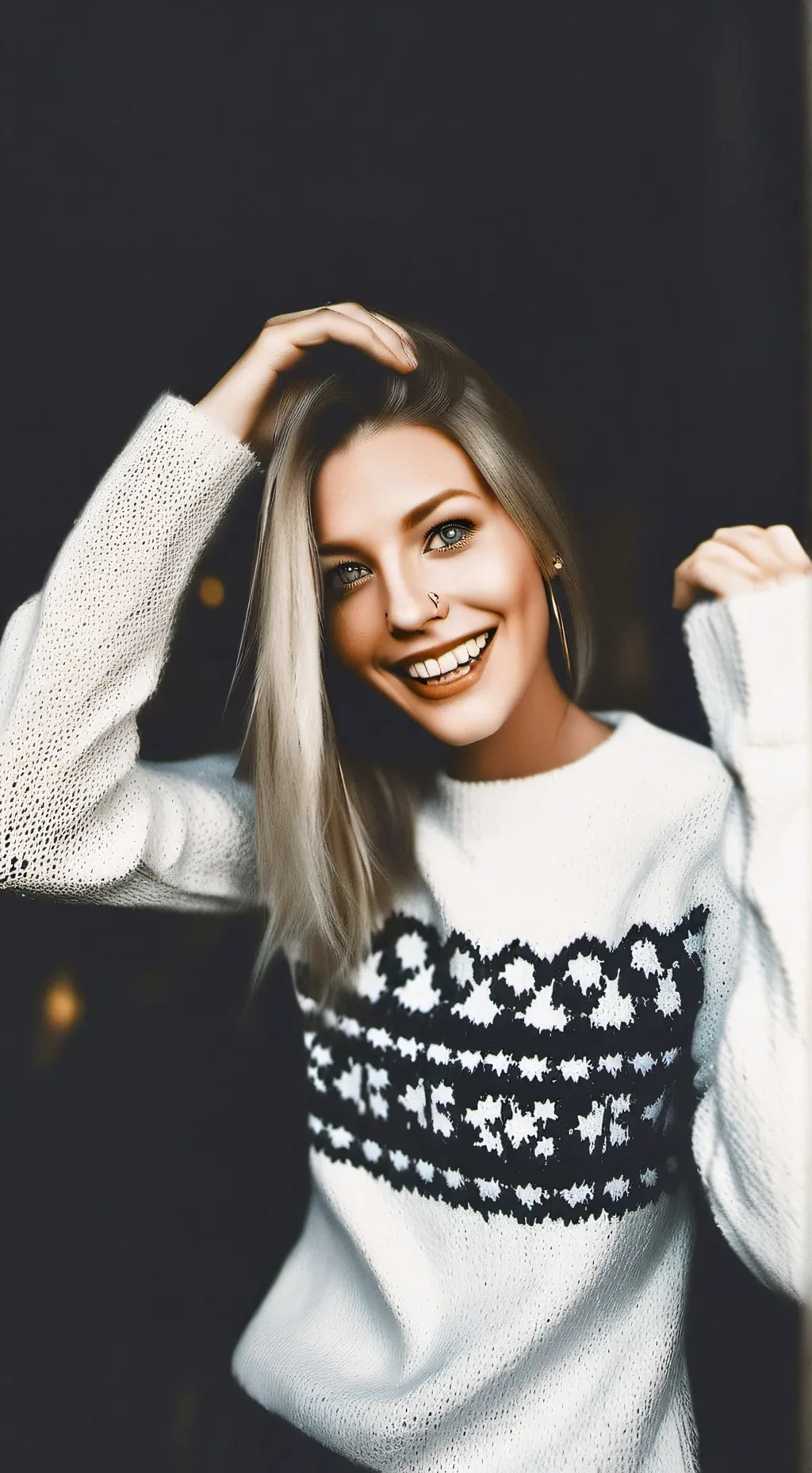 ai character: Laura  background